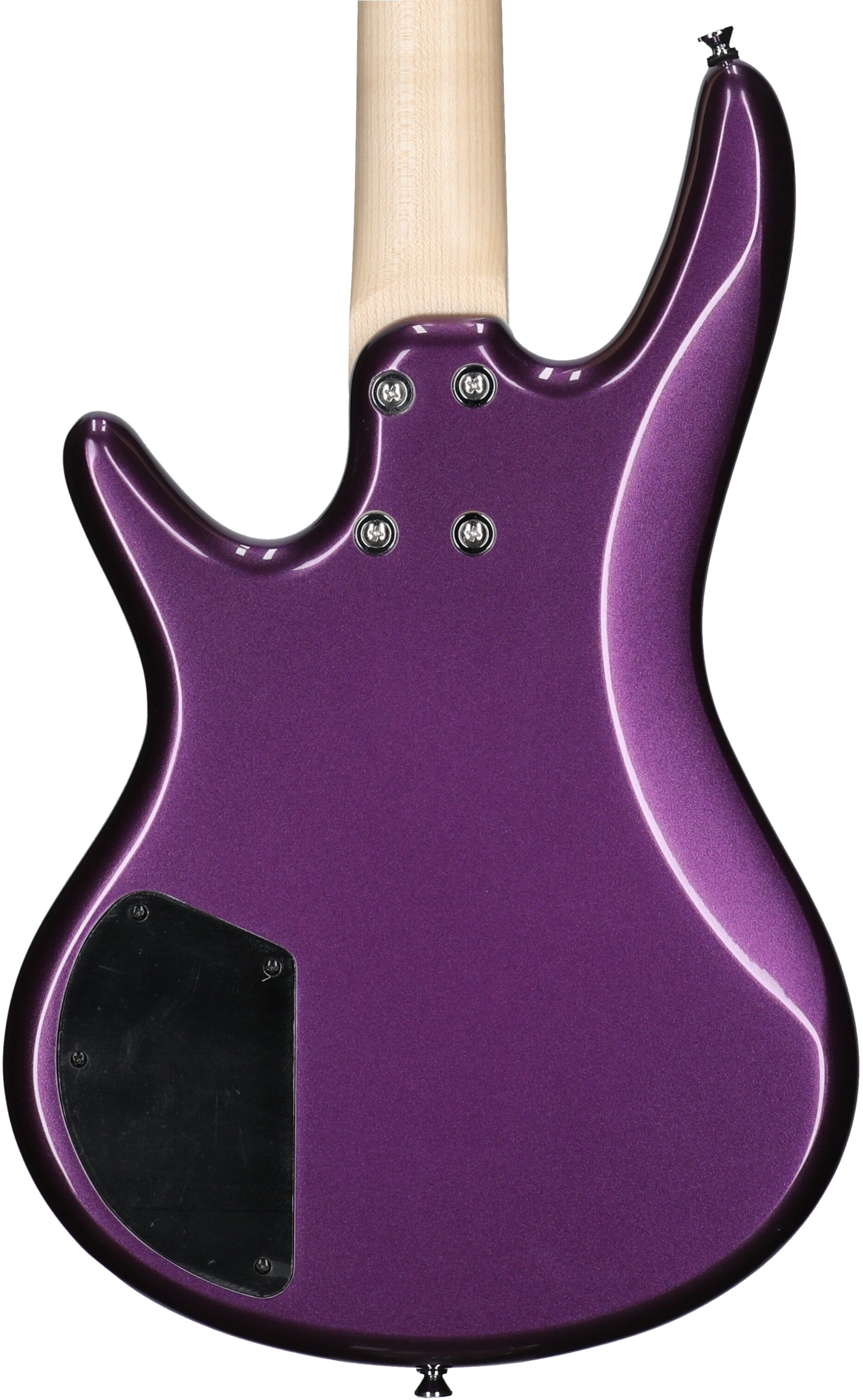 Ibanez GSRM20 Mikro Electric Bass, Metallic Purple, Body Straight Back