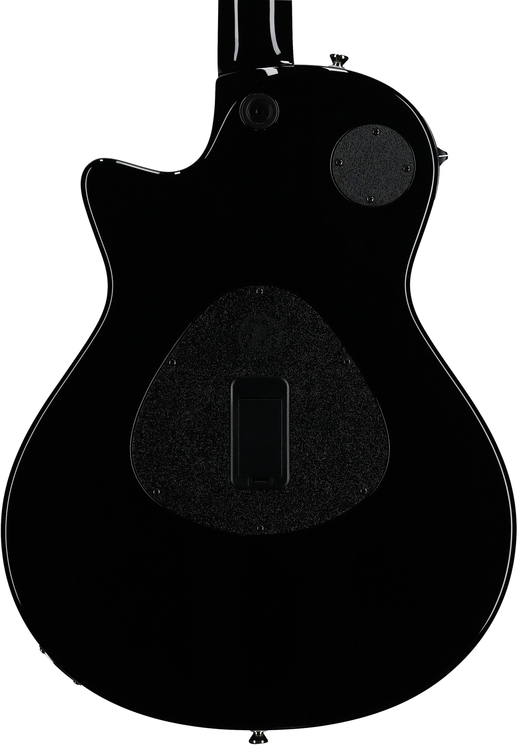 Taylor T5z Pro Armrest Electric Guitar (with Case), Harbor Blue, Body Straight Back