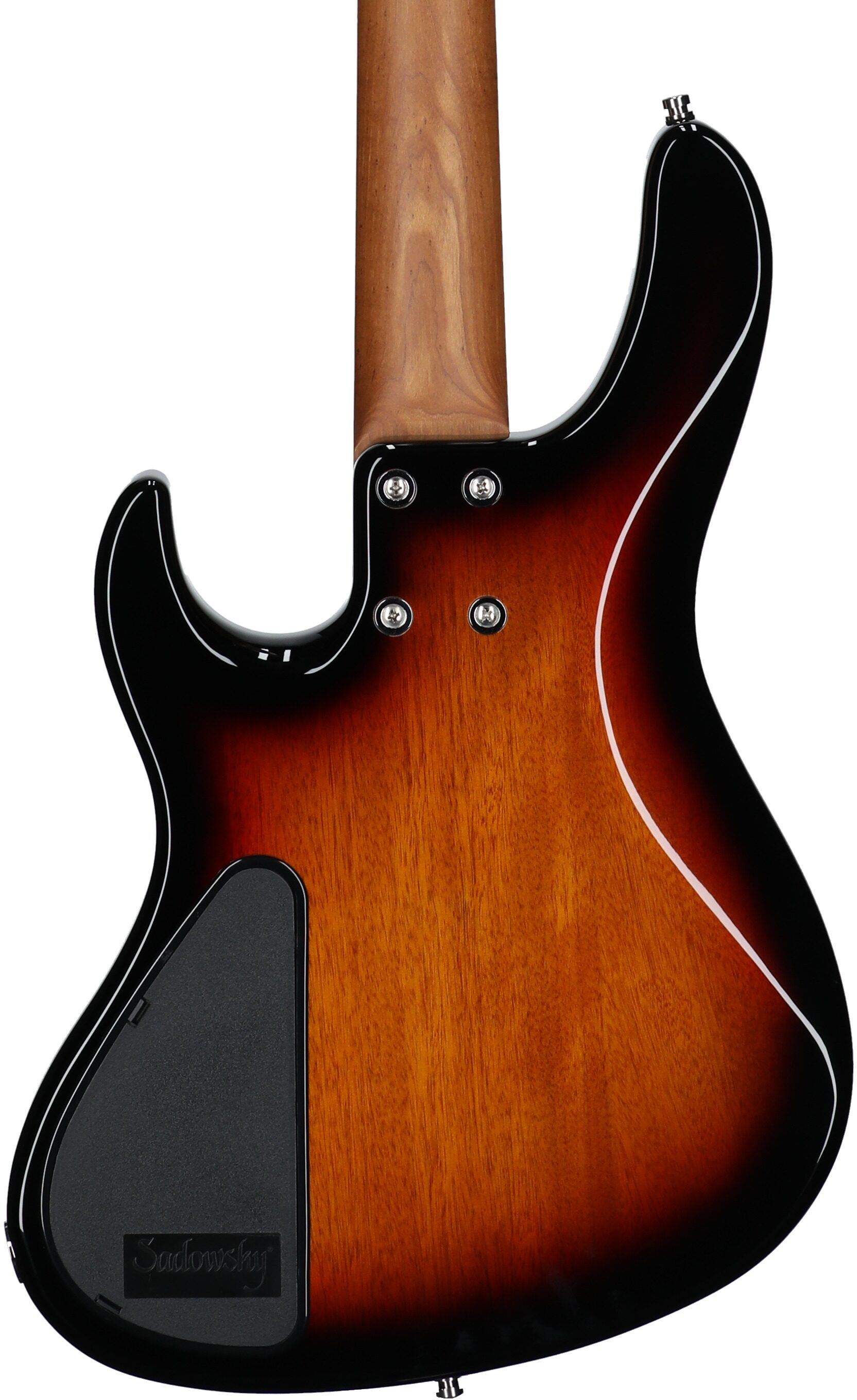 Sadowsky MetroExpress MS4 Modern Electric Bass, with Maple Fingerboard, Sunburst, Body Straight Back
