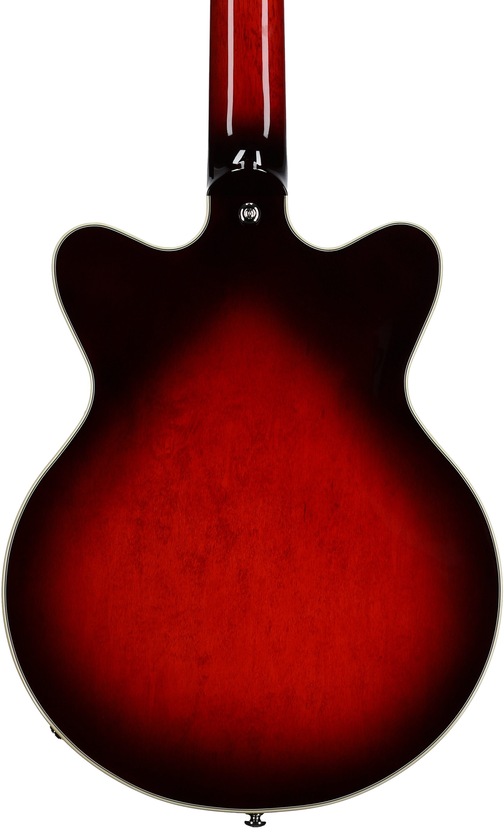 Gretsch G2655 Streamliner CB Junior Electric Guitar, Claret Burst, Body Straight Back