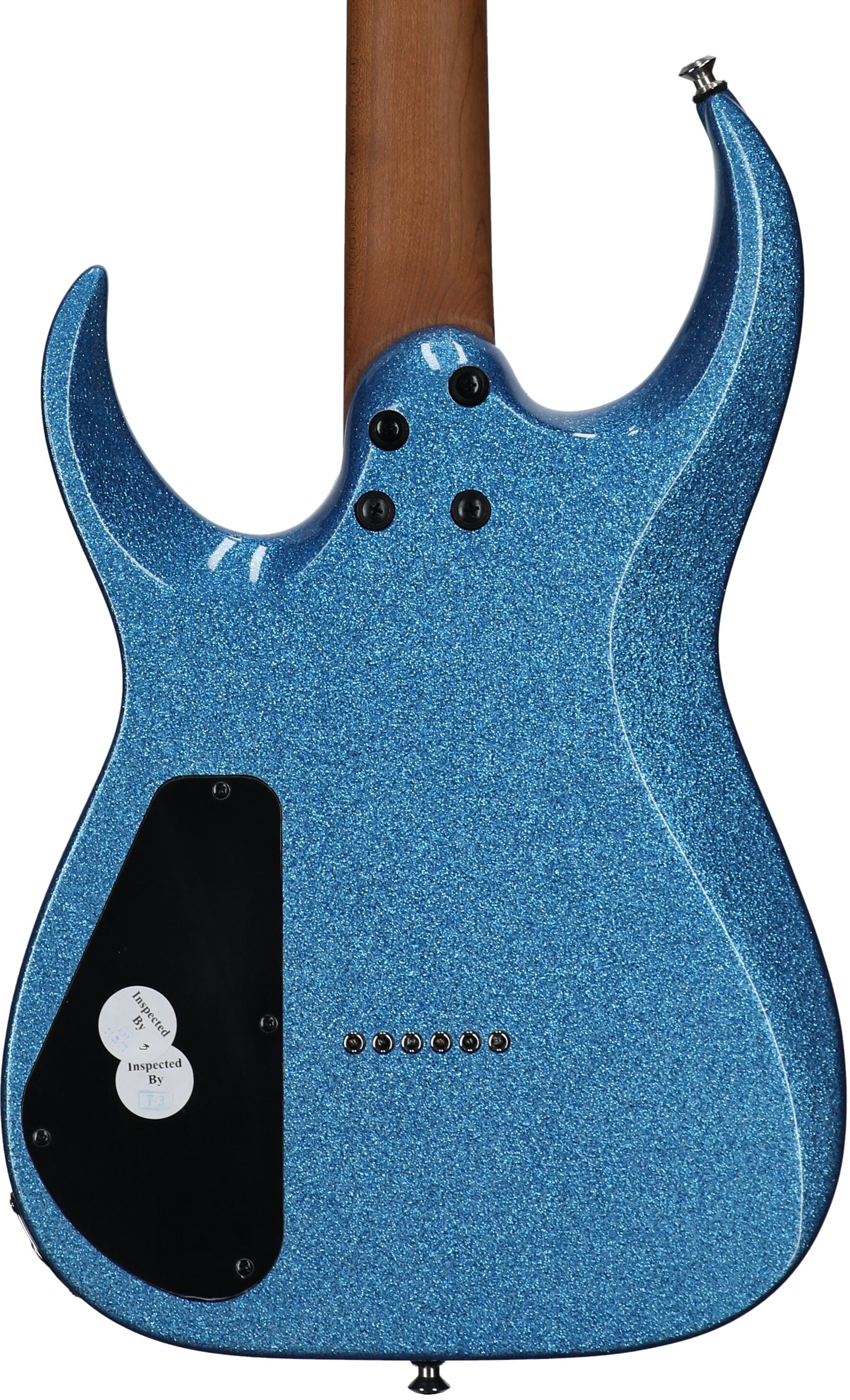 Jackson Pro Series Signature Misha Mansoor Juggernaut HT6 Electric Guitar, Caramelized Maple Fingerboard, Blue Sparkle, Body Straight Back