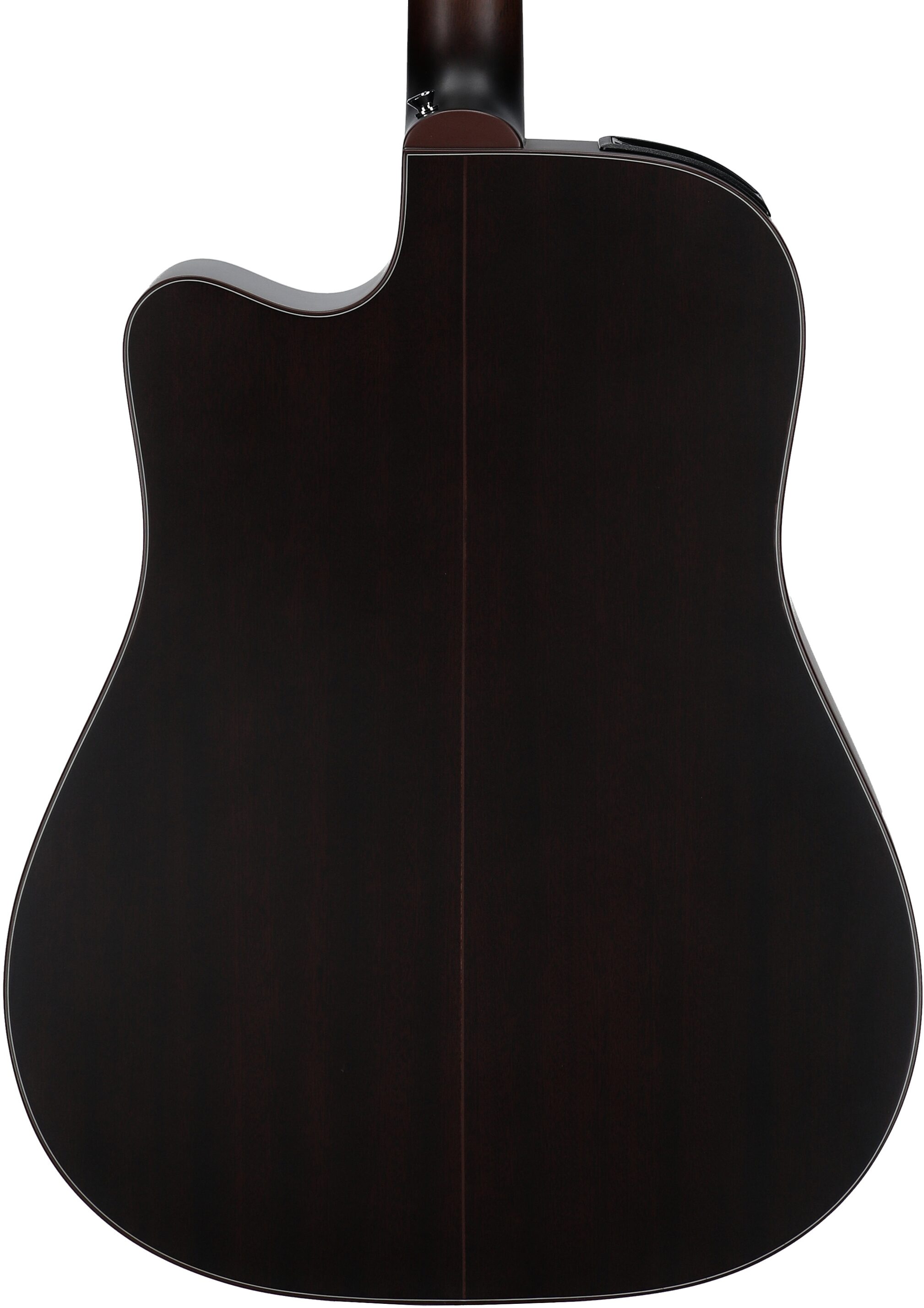 Takamine GD-21CE Acoustic-Electric Guitar, Satin Molasses, Body Straight Back