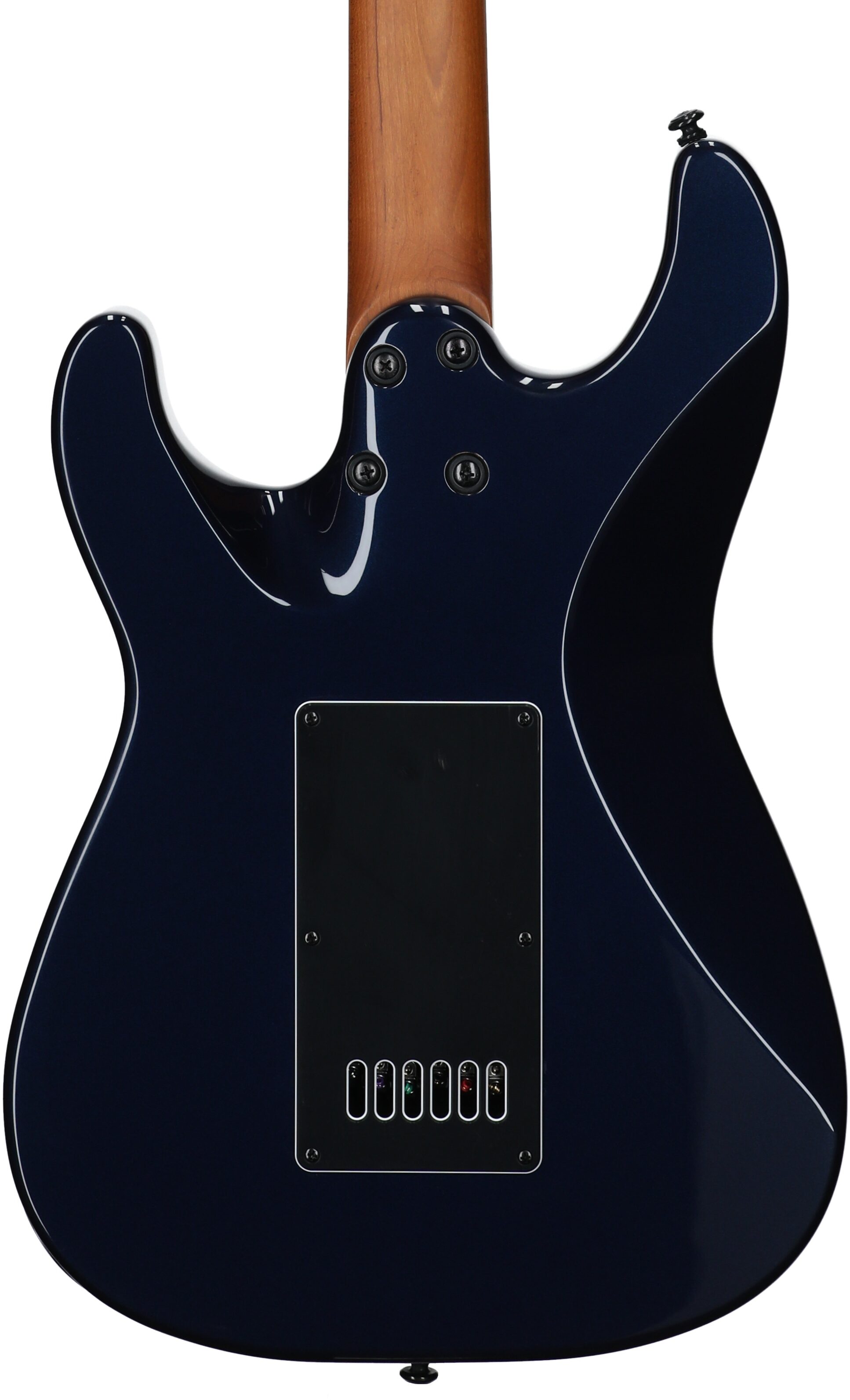 Charvel Pro-Mod Plus So-Cal SC1 HH Electric Guitar (with Gig Bag), Midnight Blue, Body Straight Back