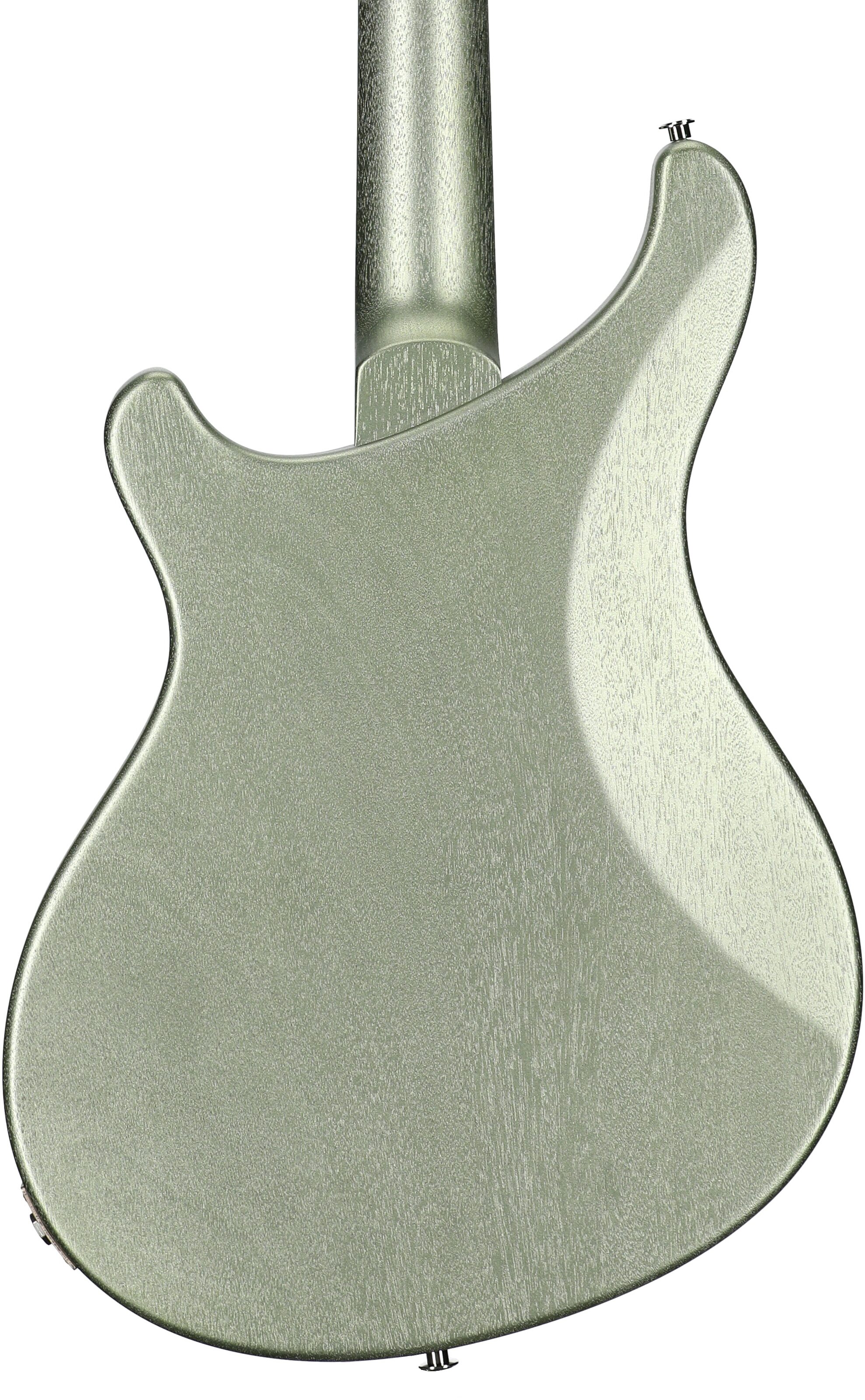 PRS Paul Reed Smith S2 Vela Semi-Hollowbody Electric Guitrar, Mavis Mint Metallic, Body Straight Back