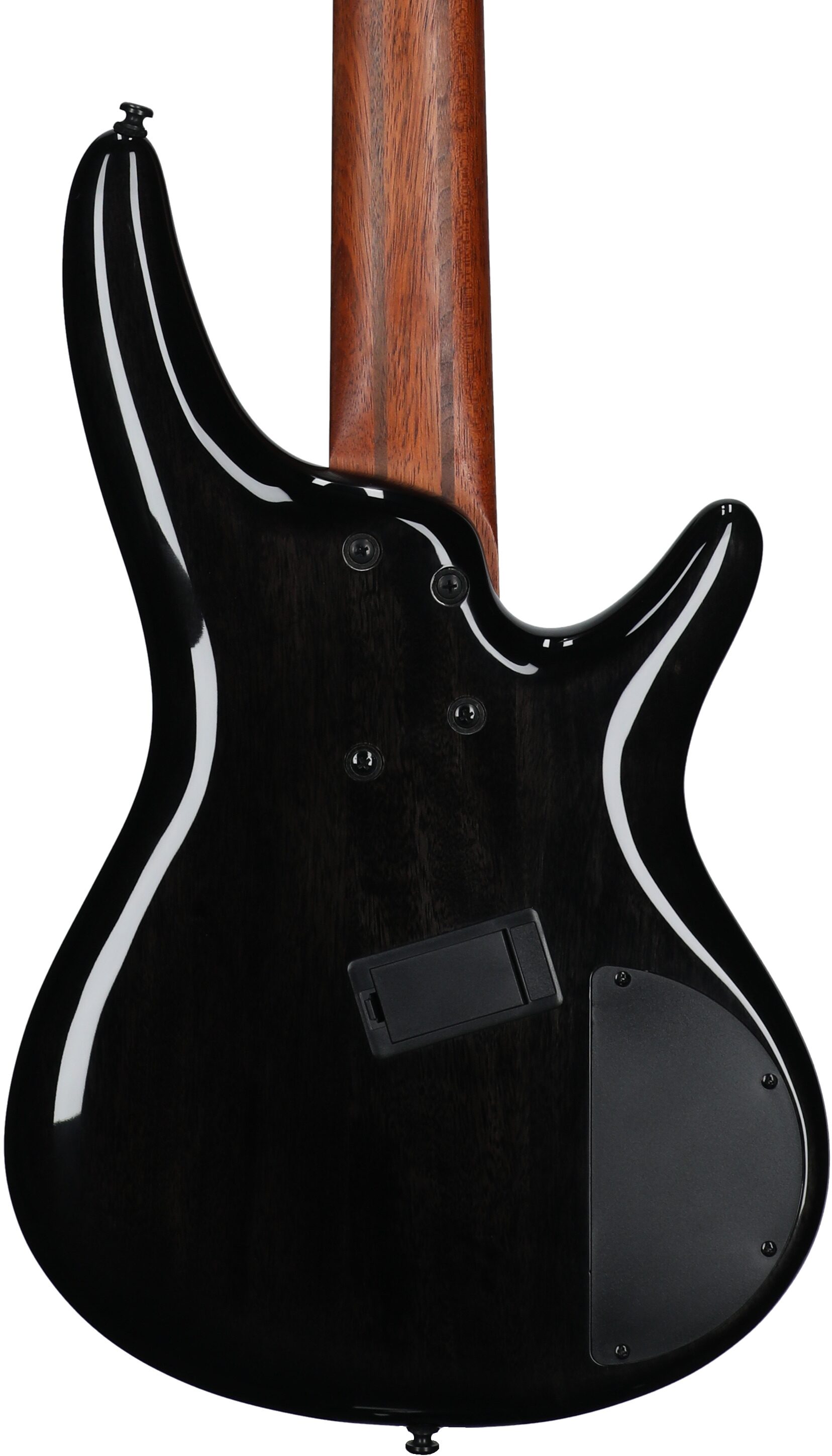 Ibanez SRMS805L Multi-scale Electric Bass, 5-String (Left-Handed), Deep Twilight, Body Straight Back