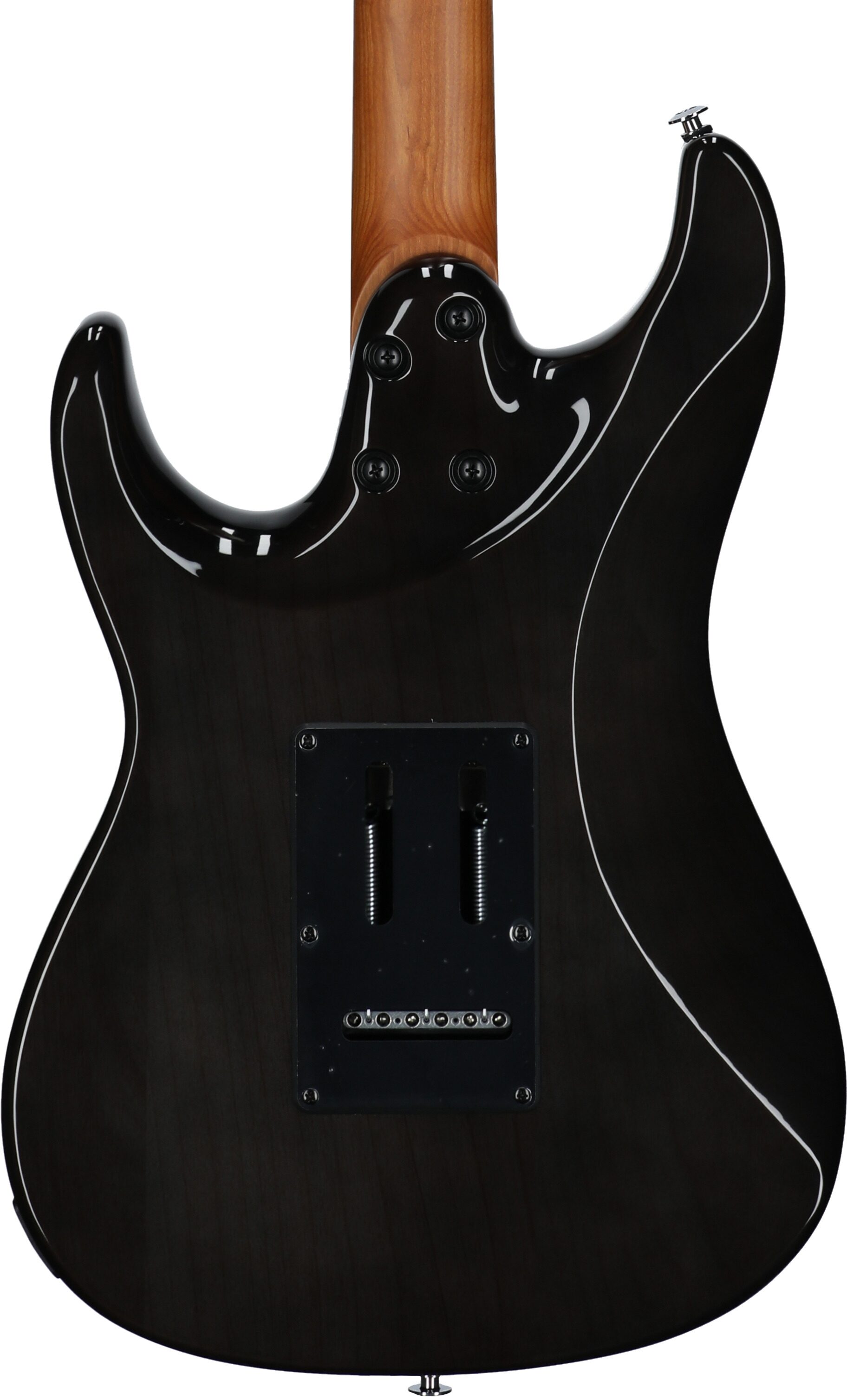 Ibanez AZ22S1F Electric Guitar, Transparent Black Sunburst, Body Straight Back