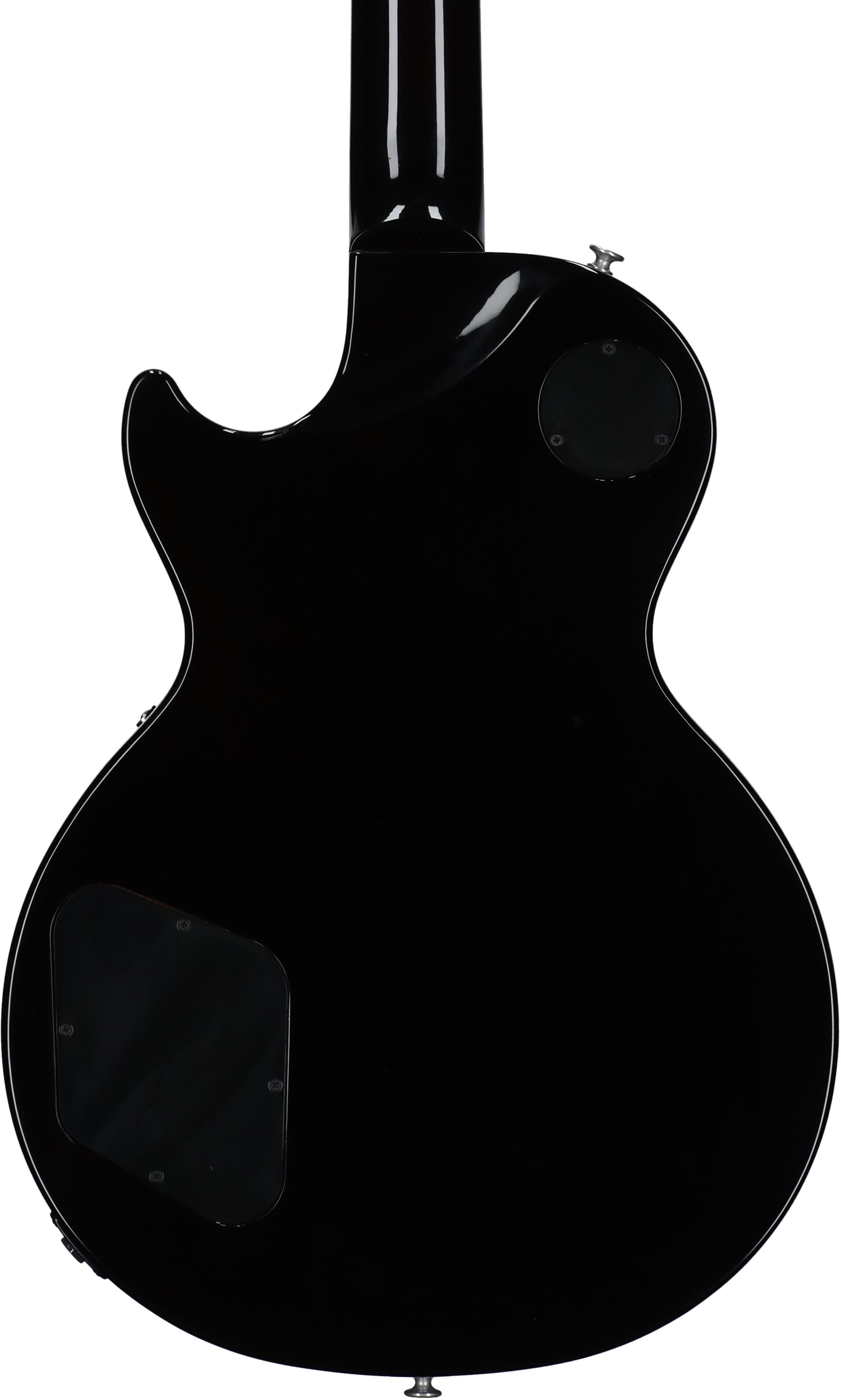Gibson Exclusive Les Paul Studio Session Electric Guitar (with Soft Case), Smokehouse, Body Straight Back