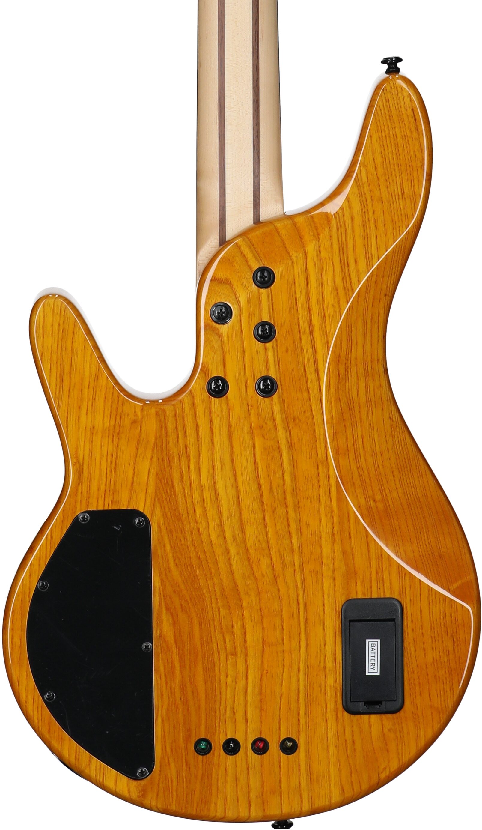 Michael Kelly Pinnacle 4 Electric Bass, Natural Burl, Body Straight Back