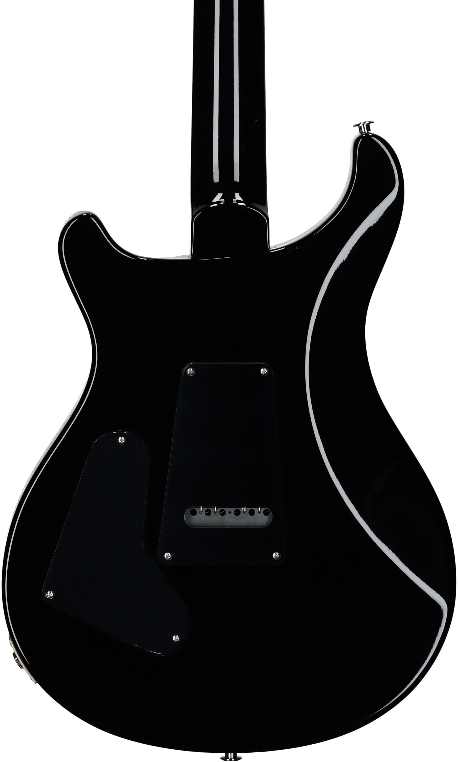 PRS Paul Reed Smith S2 Custom Color 24 Electric Guitar (with Gig Bag), Faded Gray Black Purple Smokeburst, Body Straight Back
