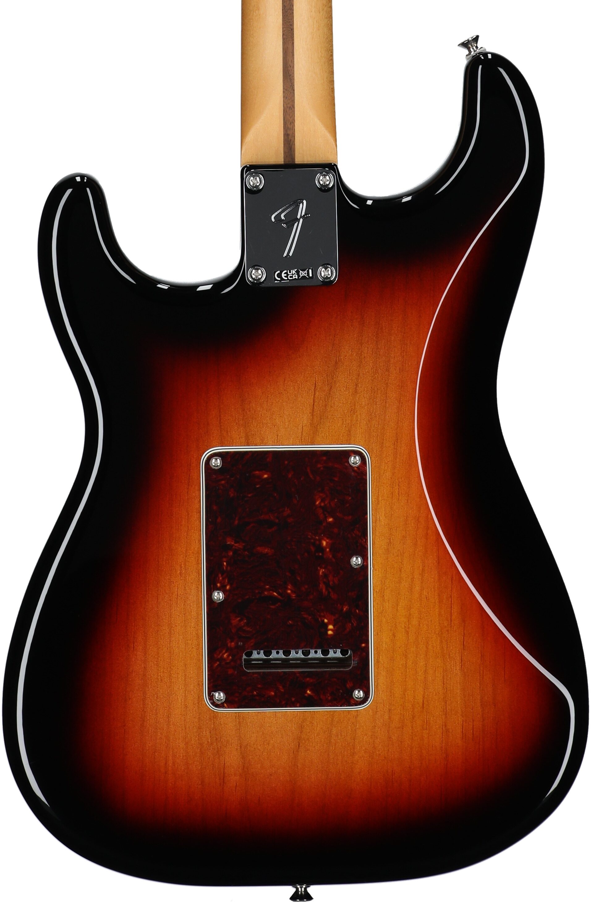 Fender Player II Modified HSS Stratocaster Electric Guitar, Maple Fingerboard (with Gig Bag), 3-Color Sunburst, Body Straight Back