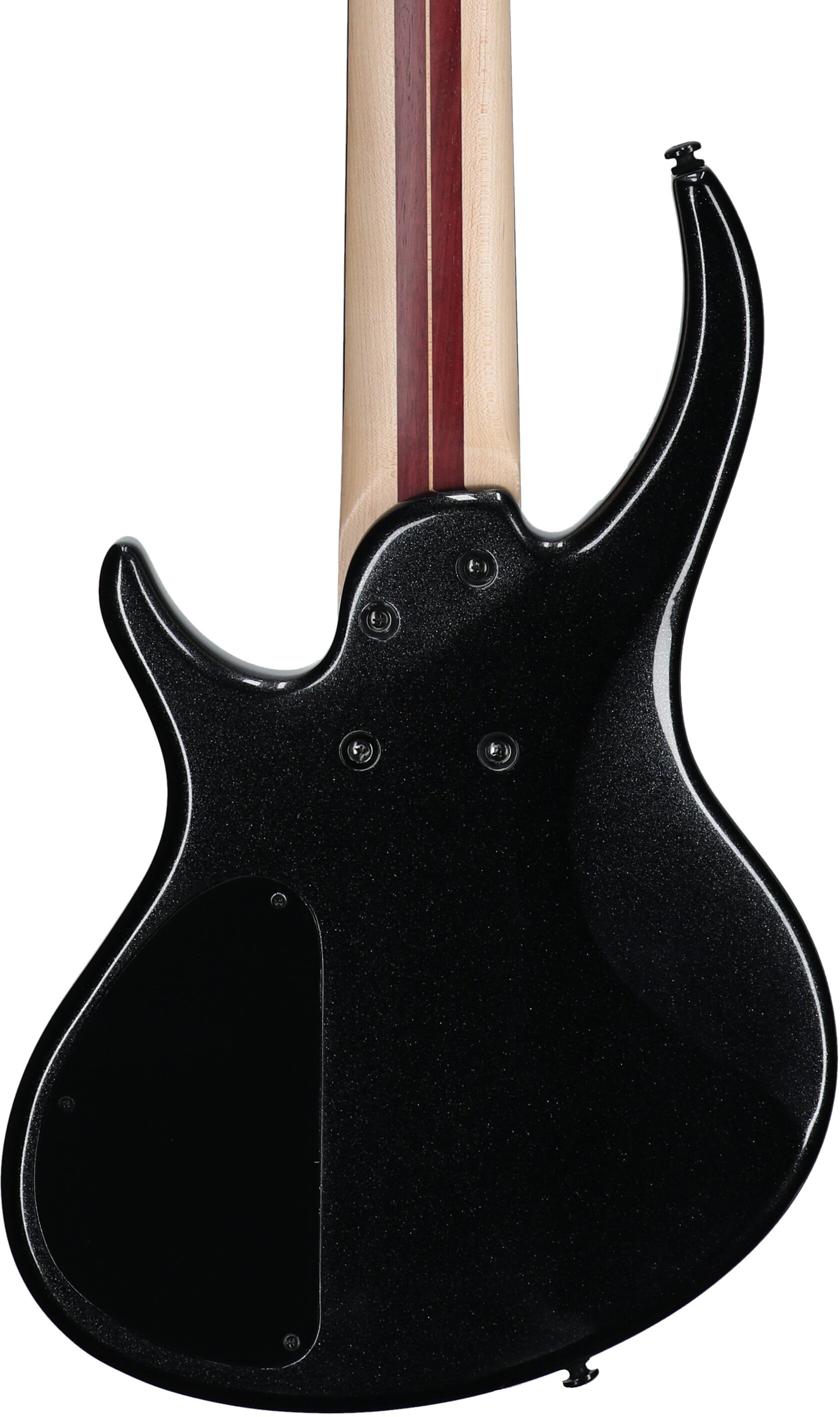 Tobias Killer B V Electric Bass, 5-String (with Gig Bag), Black Pearl, Body Straight Back