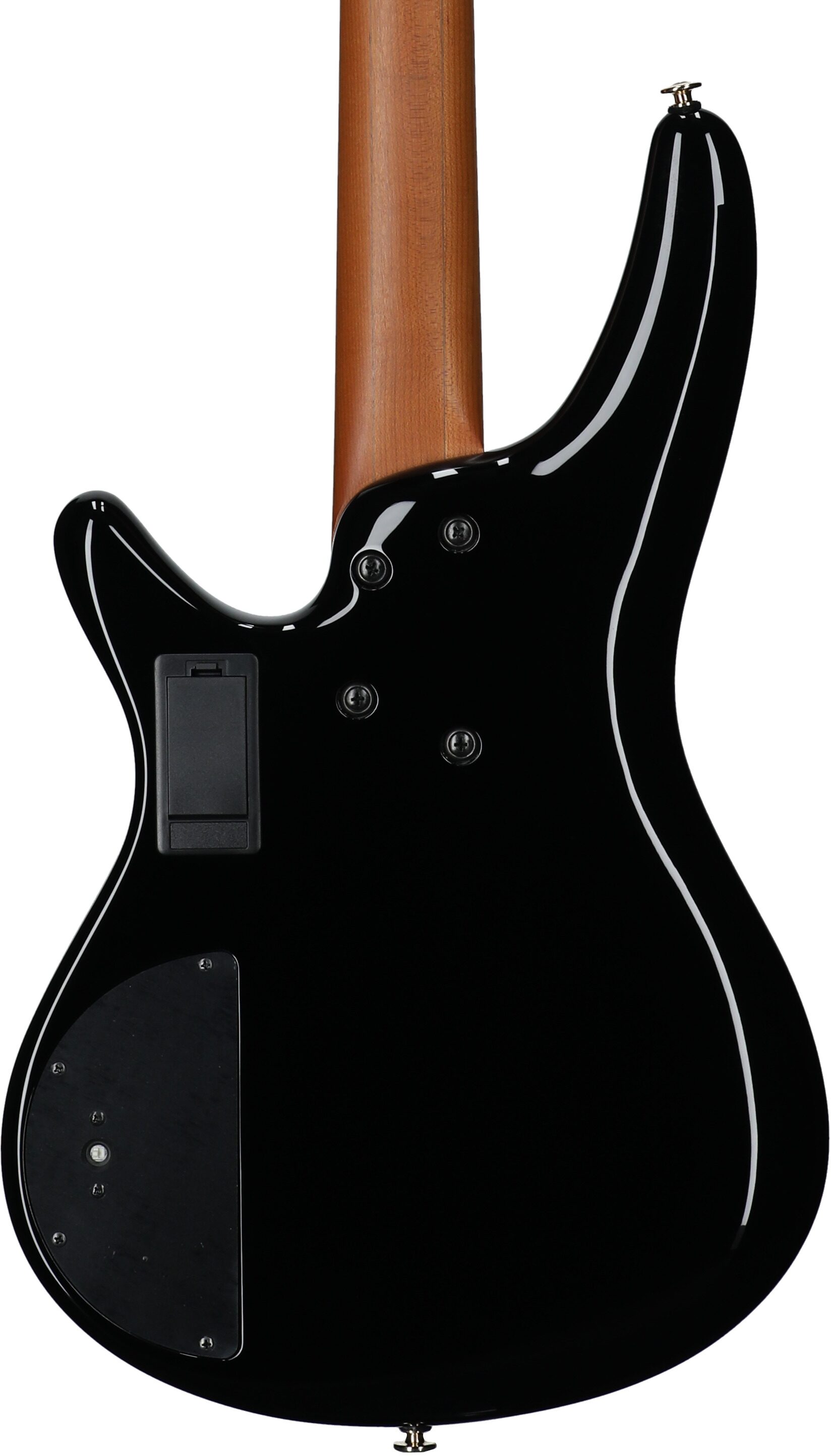 Ibanez SR3500 Prestige Electric Bass (with Case), Black, Body Straight Back