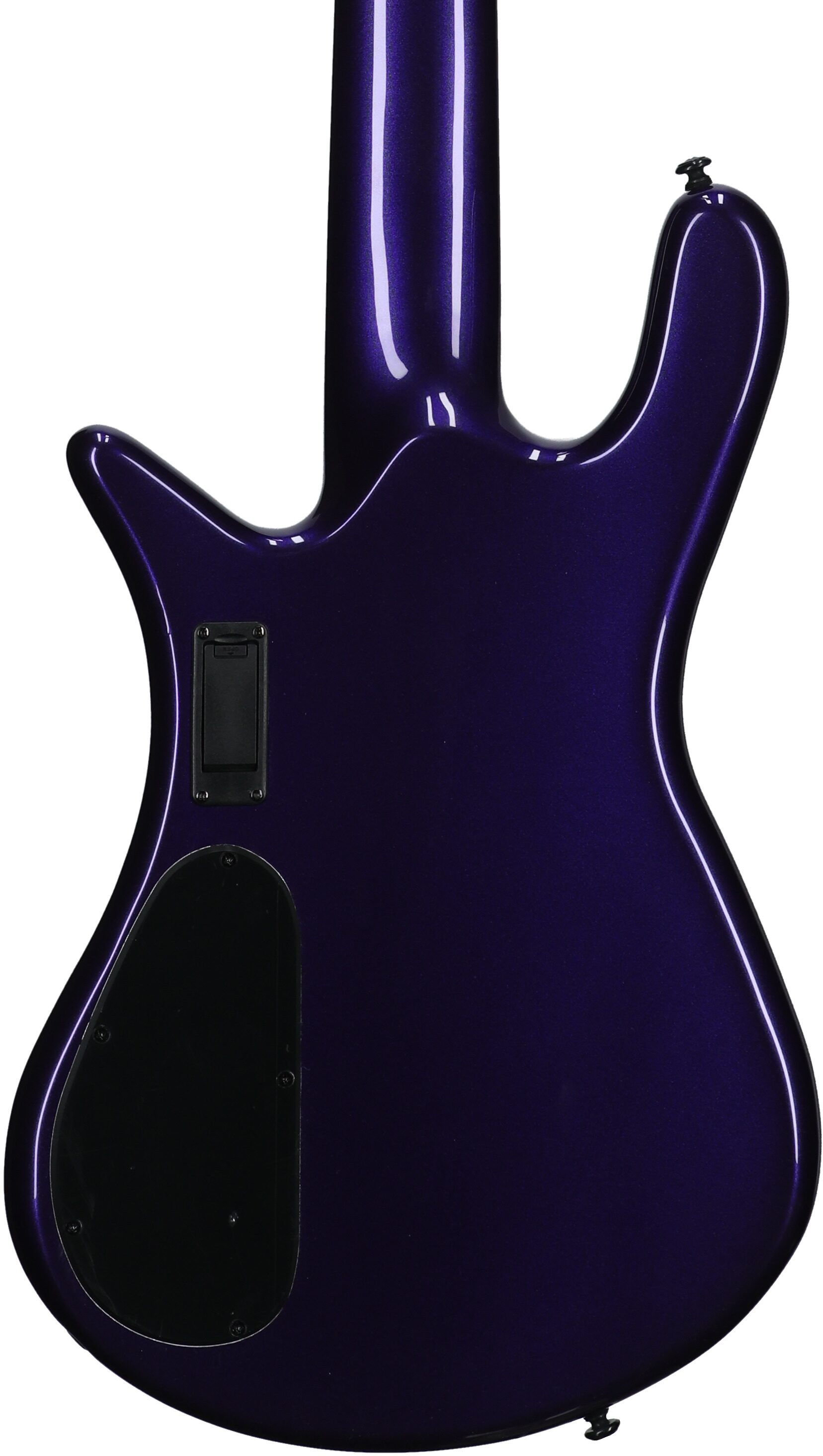 Spector NS Dimension HP Multi-Scale 5-String Bass Guitar (with Bag), Plum Crazy, Body Straight Back