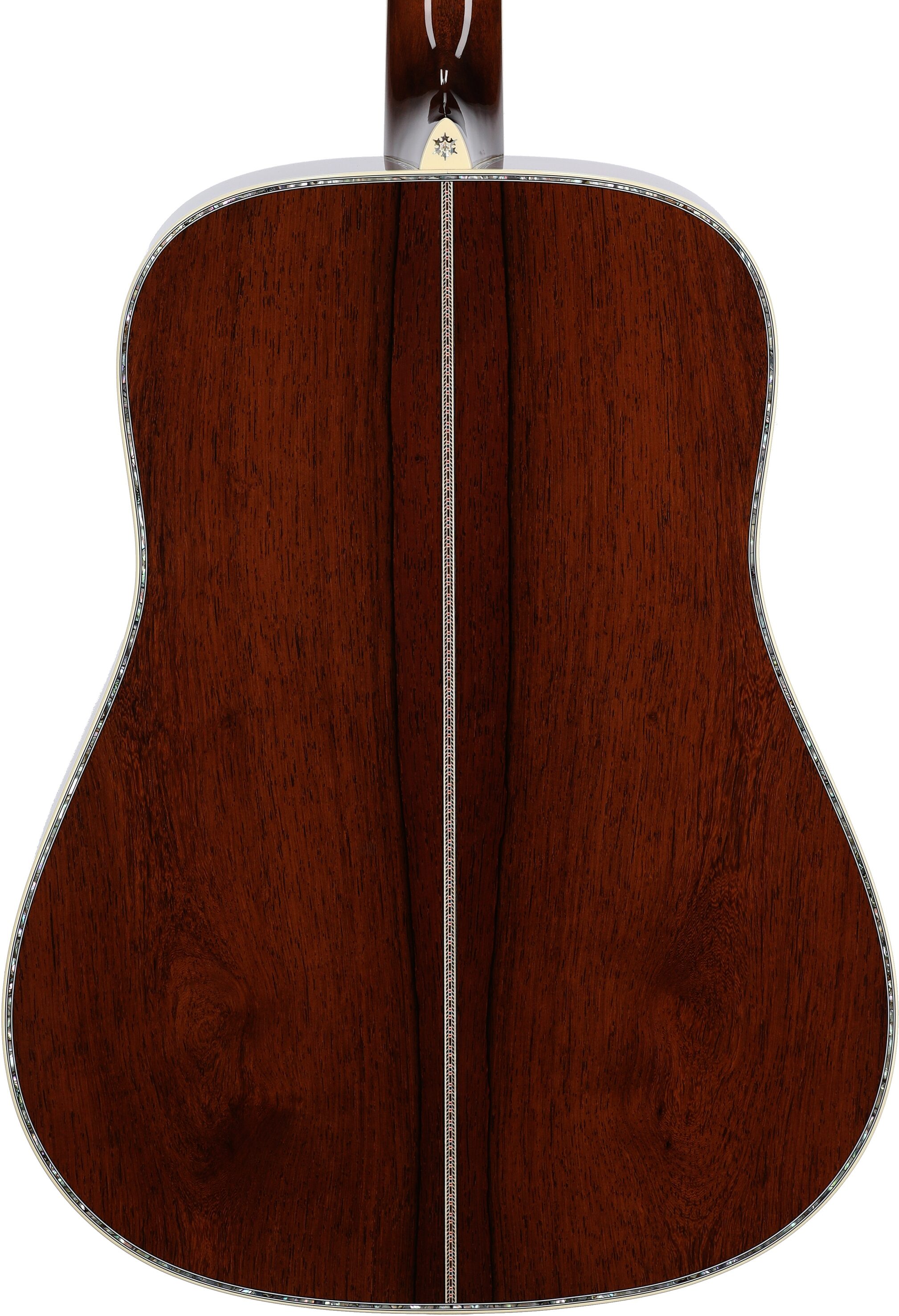Martin D-45 Bentley Snowflake Custom Edition Acoustic Guitar (with Case), Body Straight Back