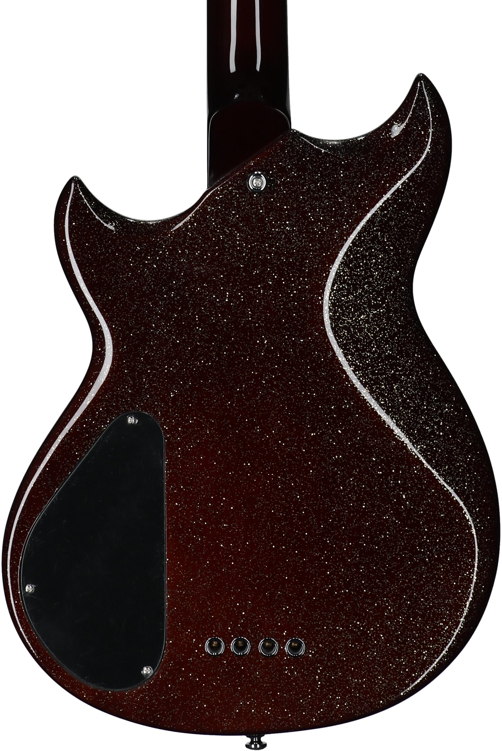 Reverend Mike Watt Wattplower MKII Electric Bass, Rootbeer, Body Straight Back