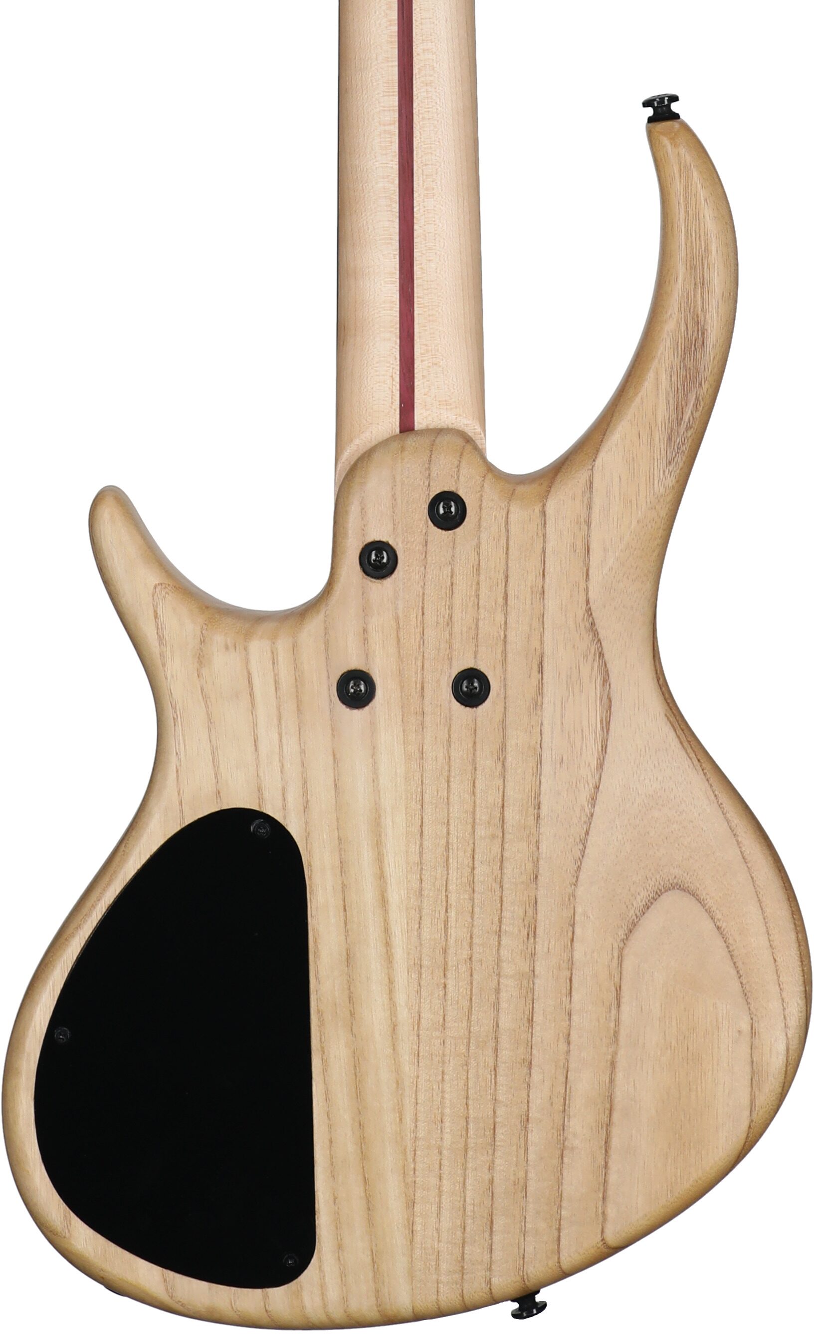 Tobias Growler IV Premium Electric Bass (with Gig Bag), Satin Natural, Body Straight Back