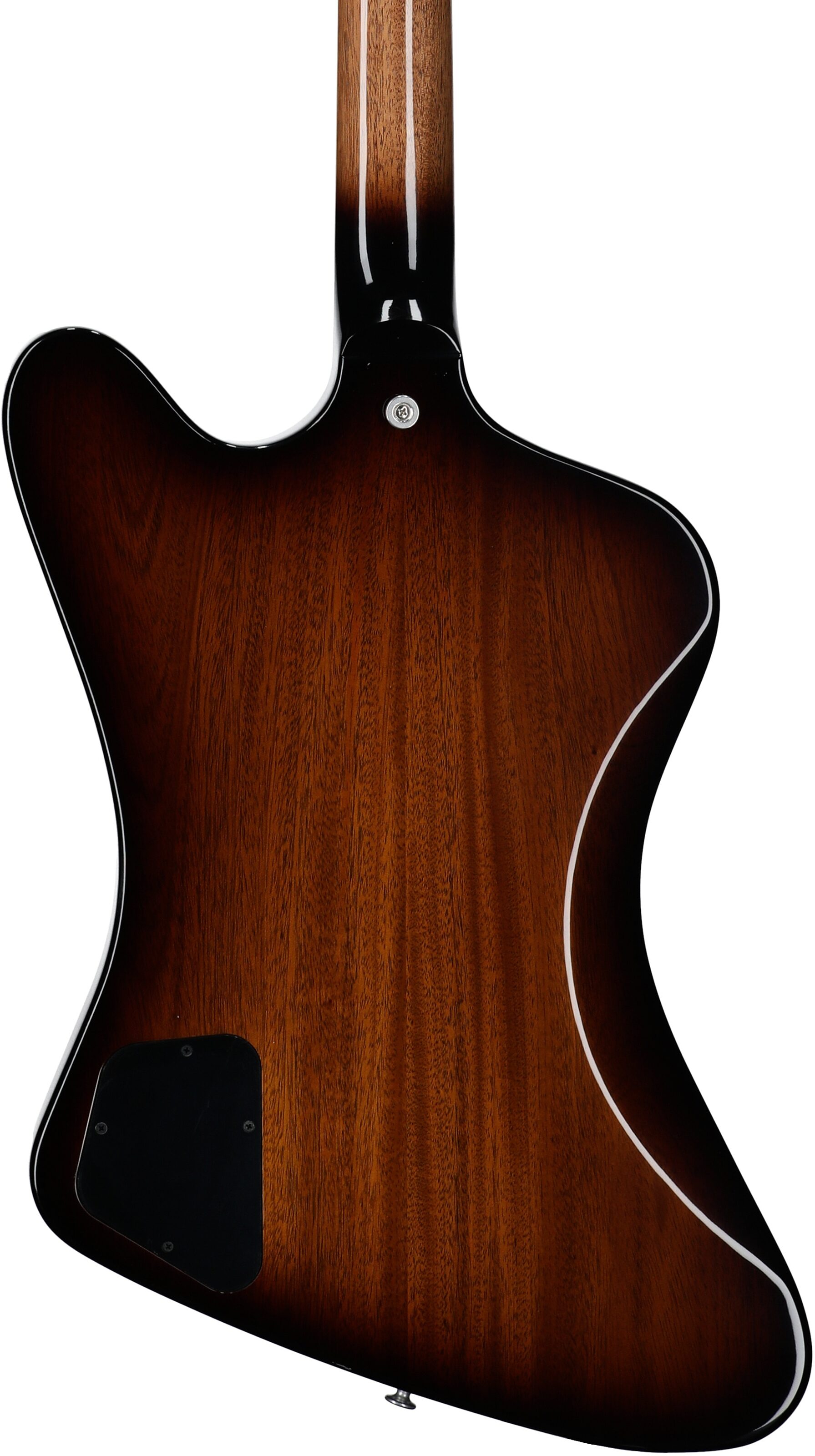 Gibson Firebird Platypus Electric Guitar (with Case), Tobacco Sunburst, Body Straight Back