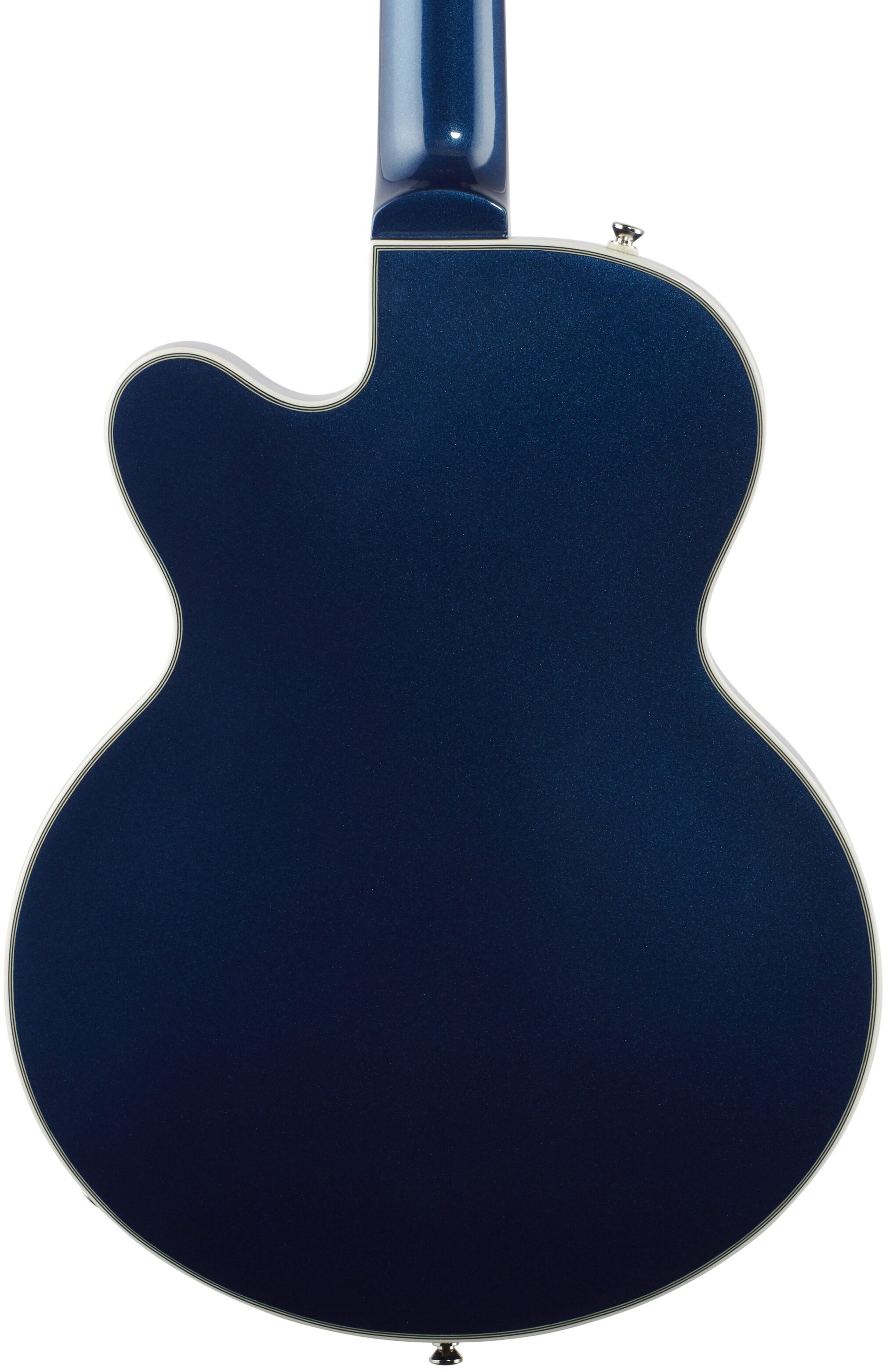 Epiphone Uptown Kat ES Electric Guitar, Sapphire Blue Metallic, Body Straight Back