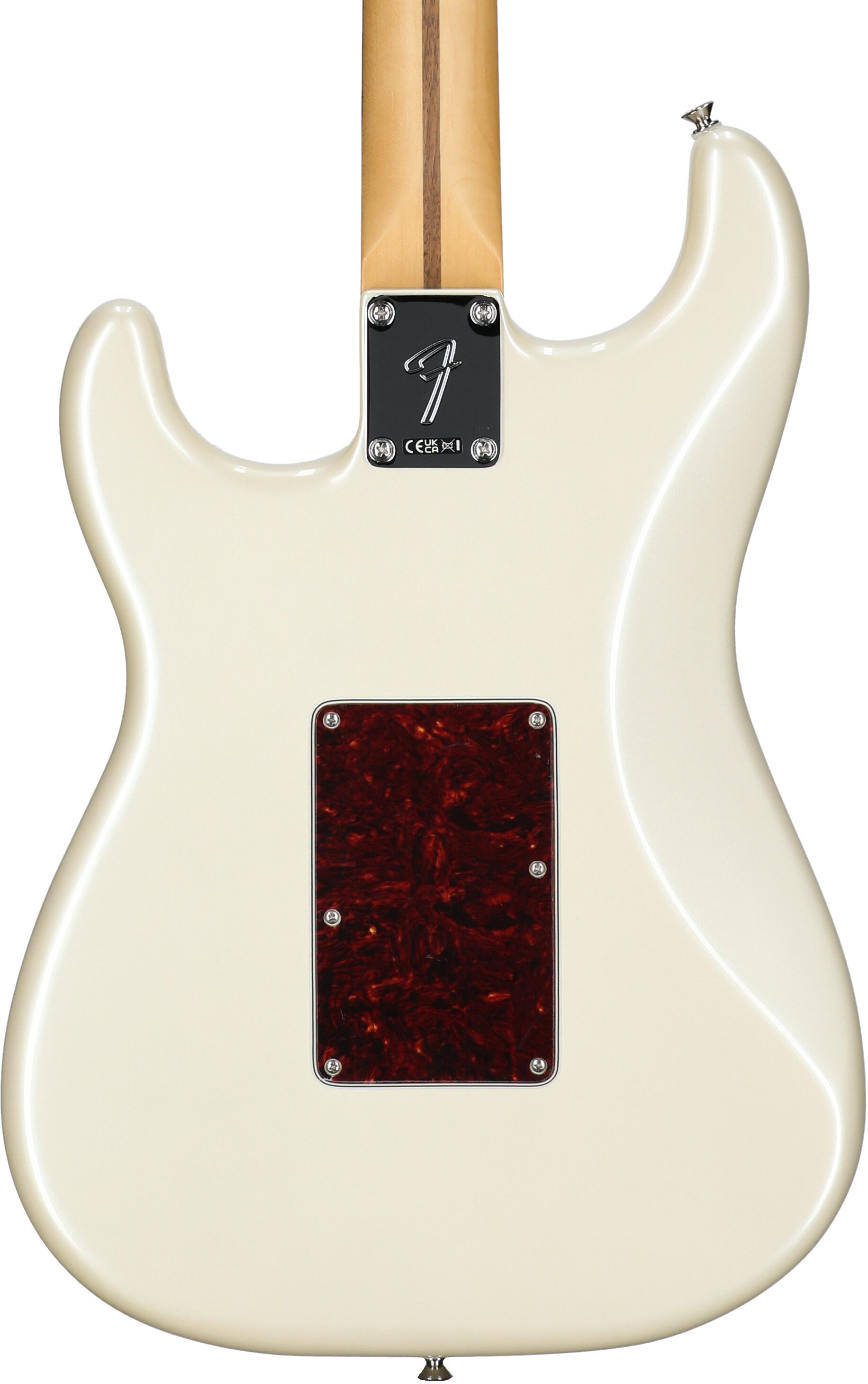 Fender Player II Modified Stratocaster HSS FR Electric Guitar, Rosewood Fingerboard (with Gig Bag), Olympic Pearl, Body Straight Back