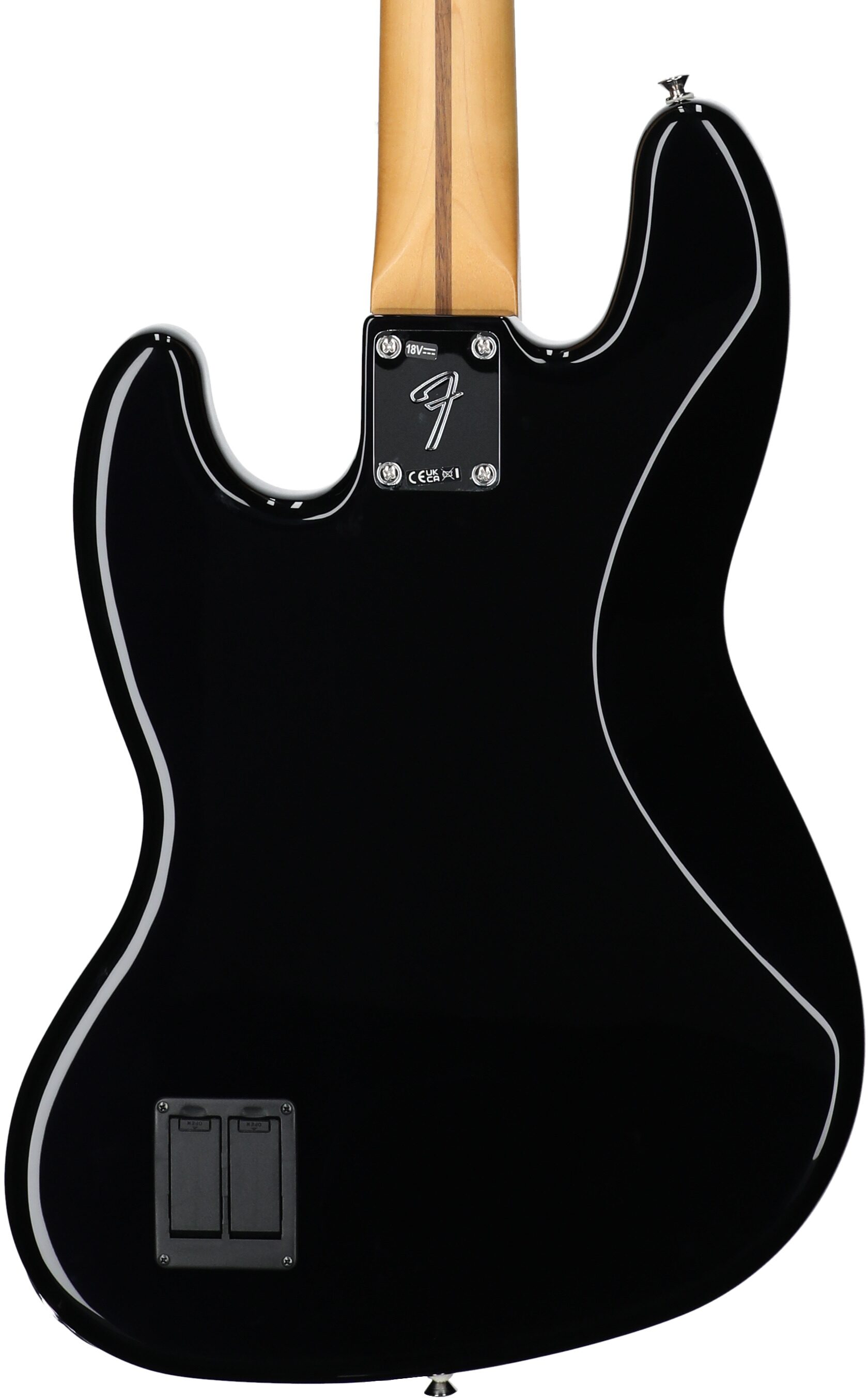 Fender Player II Modified Active Jazz Electric Bass, Rosewood Fingerboard (with Gig Bag), Dusk, Body Straight Back