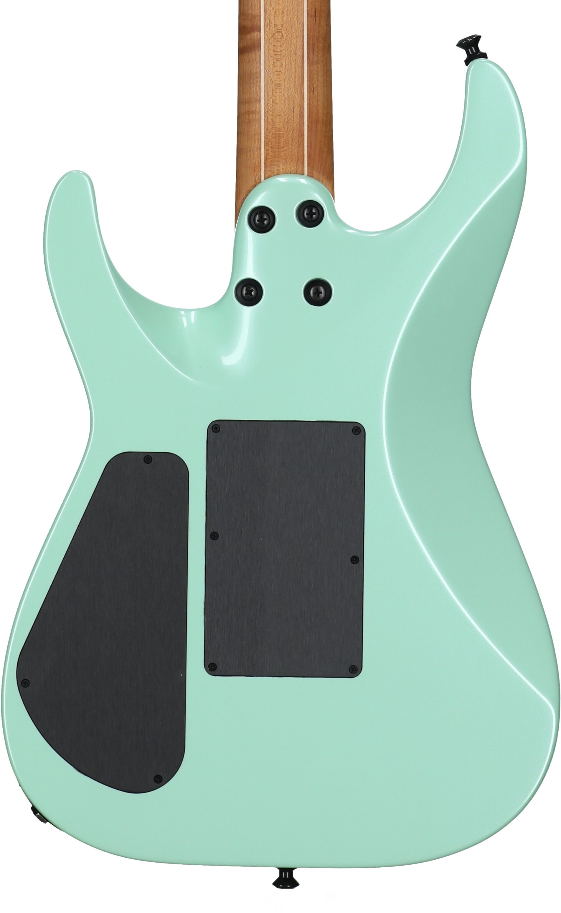 Jackson American Series Virtuoso Electric Guitar (with Case), Specific Ocean, Body Straight Back