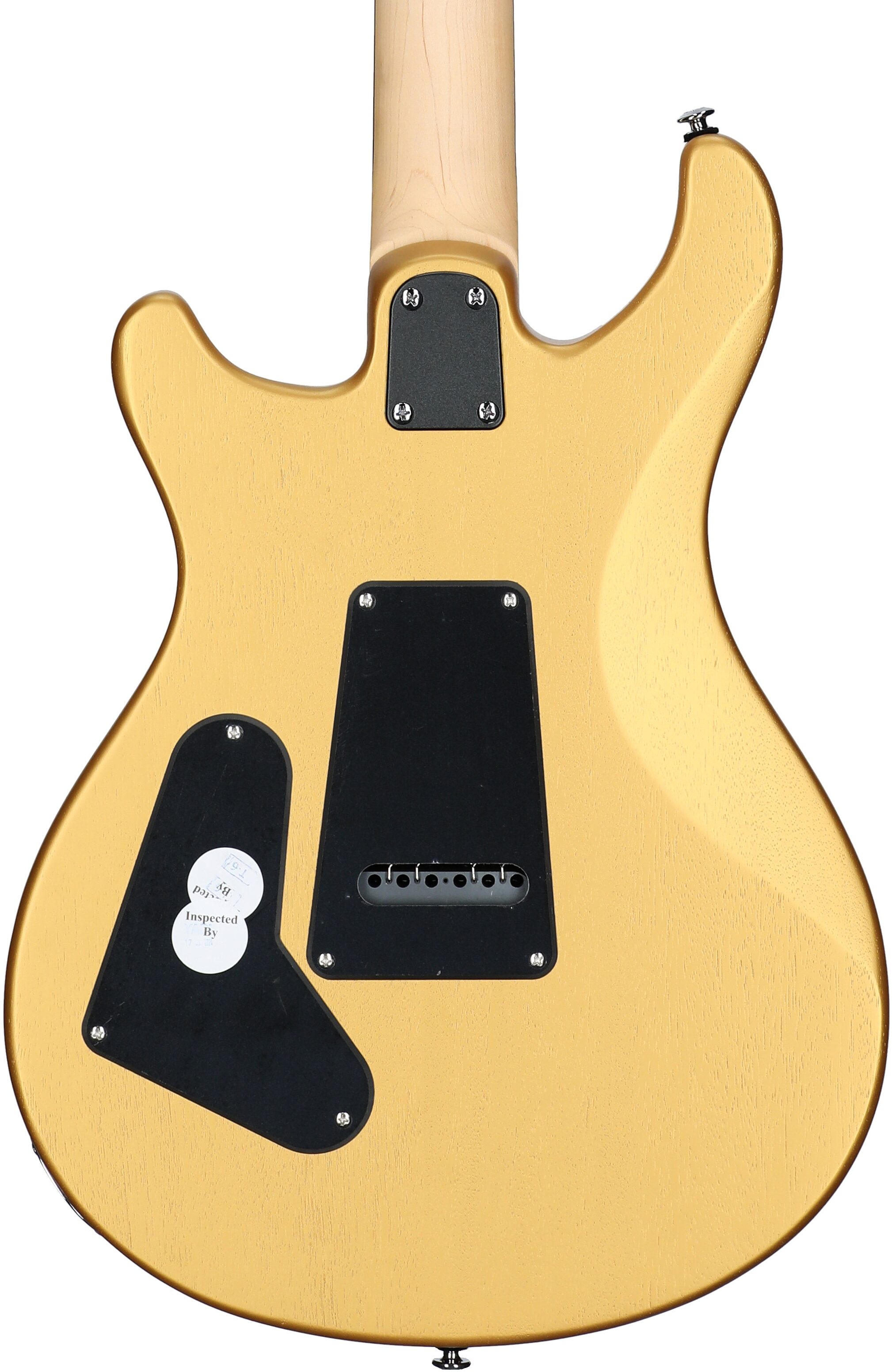 PRS Paul Reed Smith SE CE24 Standard Satin Electric Guitar (with Gig Bag), Metallic Gold, Open Box (Very Good), Body Straight Back