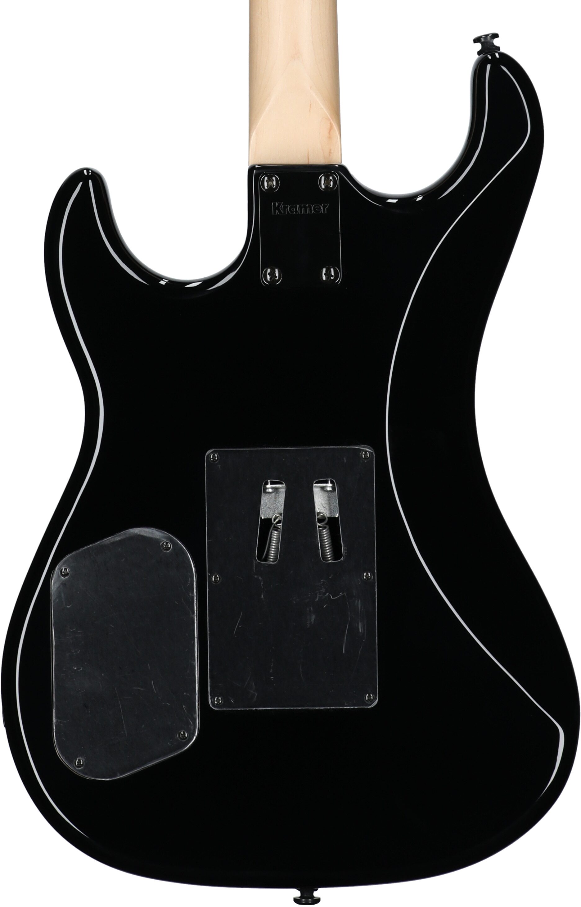 Kramer Pacer Carrera Electric Guitar, (with Gig Bag), Ebony, Body Straight Back