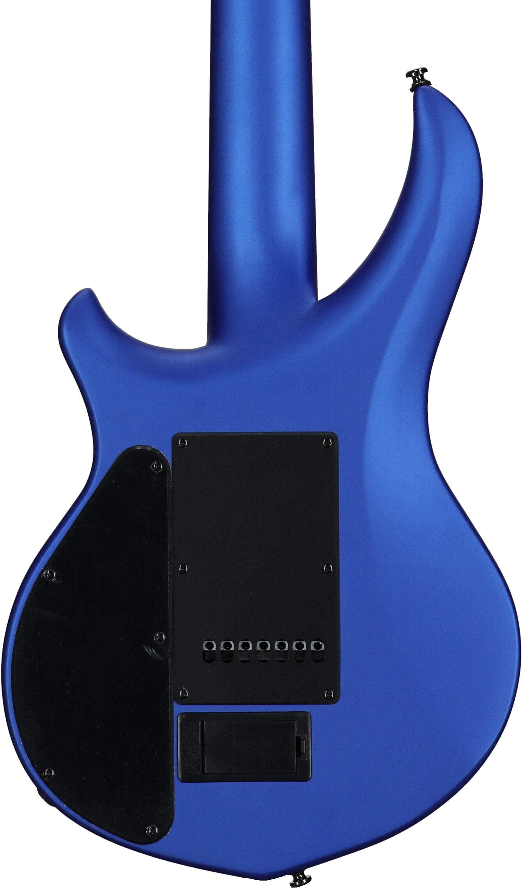 Sterling by Music Man John Petrucci MAJ170 Electric Guitar, Siberian Sapphire, Body Straight Back