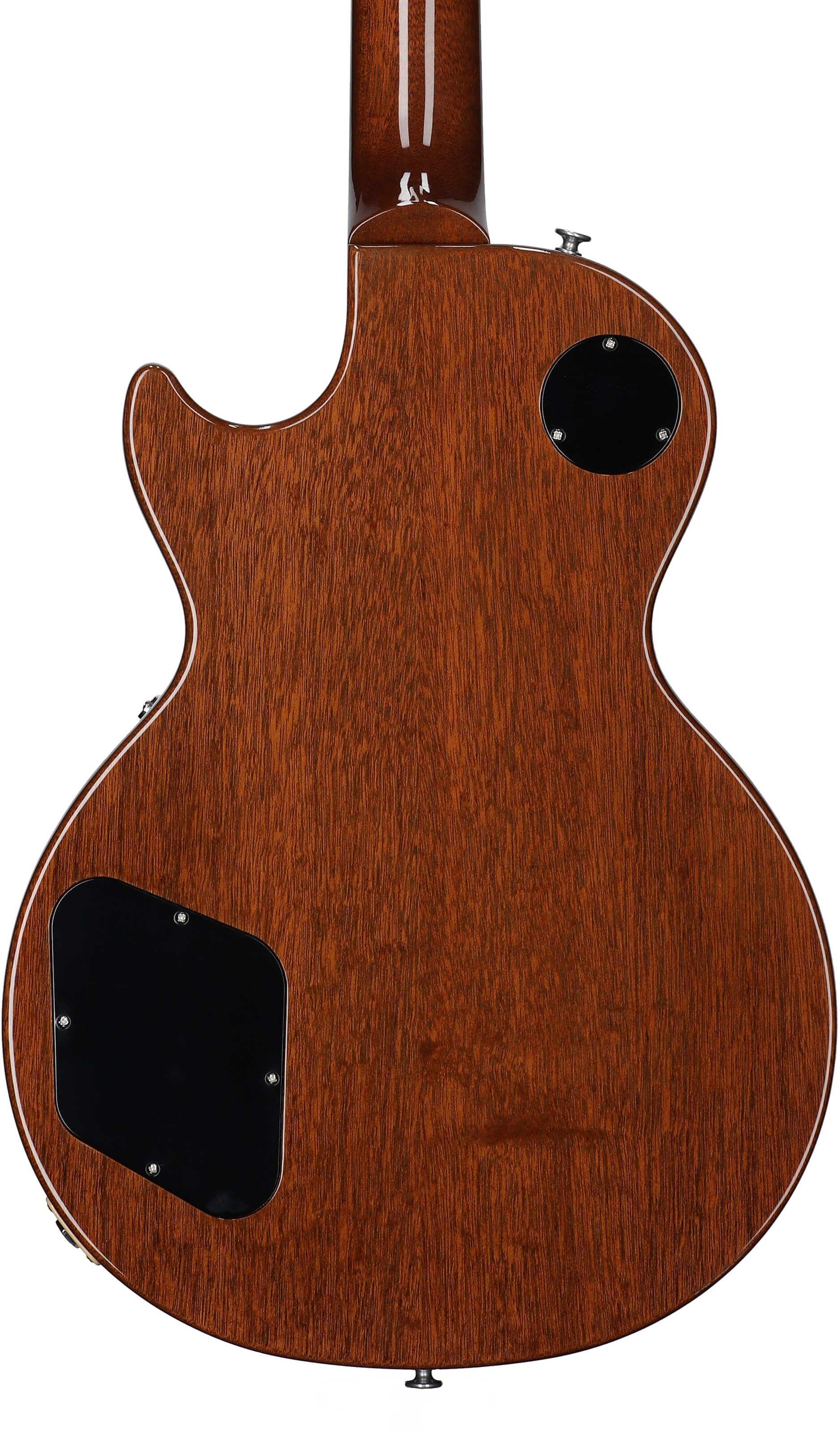 Gibson Les Paul Standard '50s Custom Color Electric Guitar, Plain Top (with Case), Pelham Blue, Body Straight Back