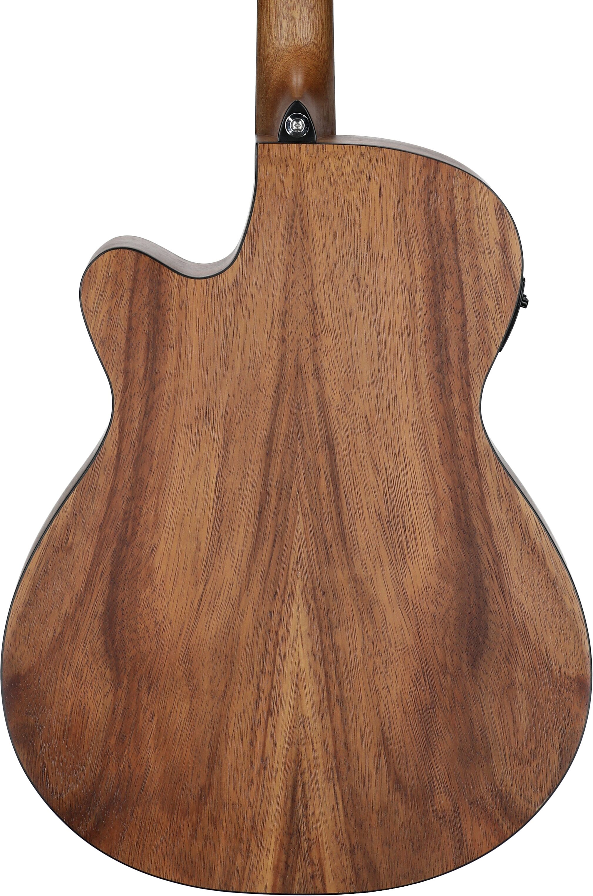 Ibanez PC50WSCE Acoustic-Electric Guitar, Open Pore Natural, Body Straight Back
