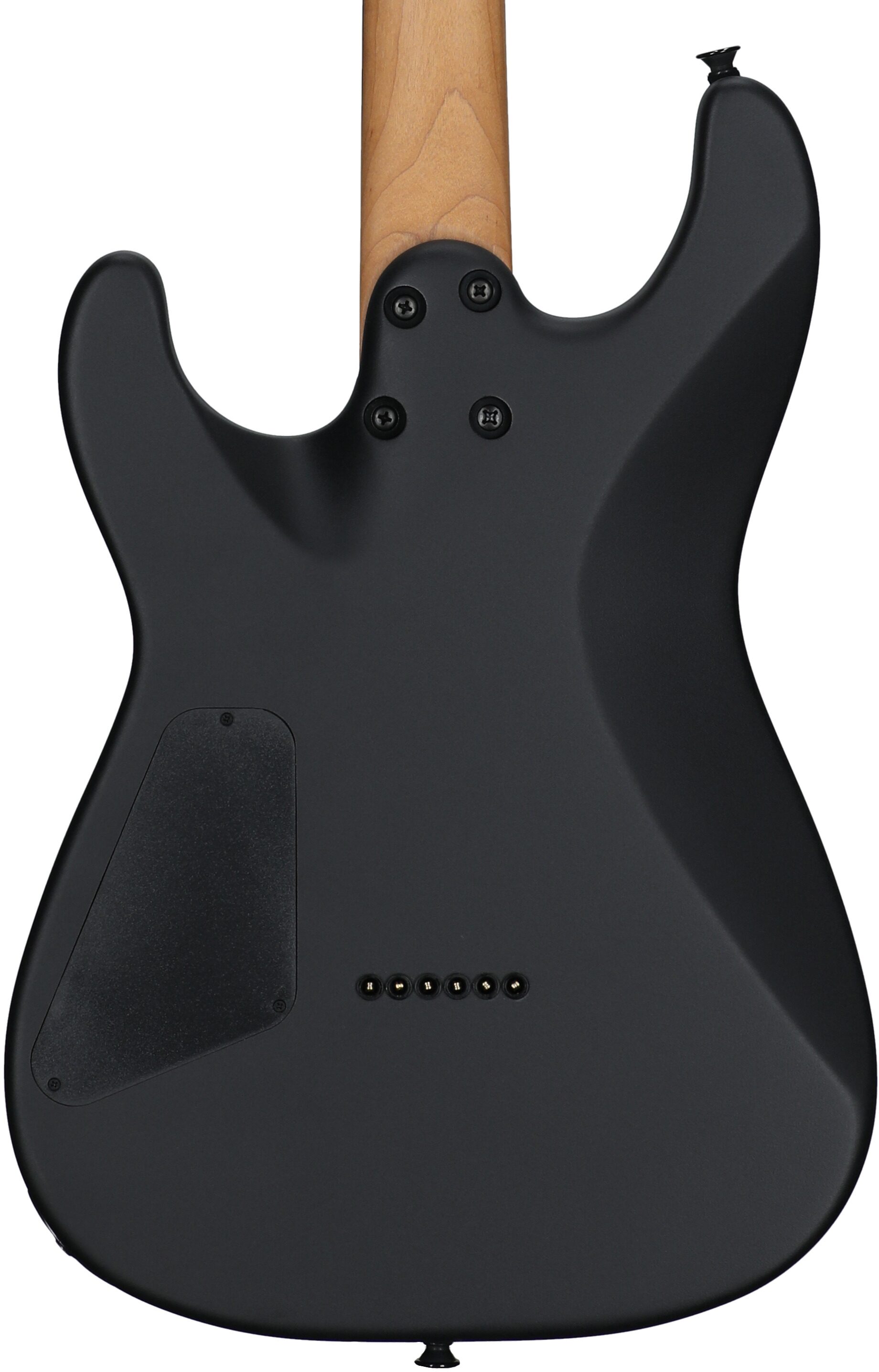 Charvel Pro-Mod Plus SD1 HH HT Electric Guitar, with Ebony Fingerboard, Scorched Earth, Body Straight Back