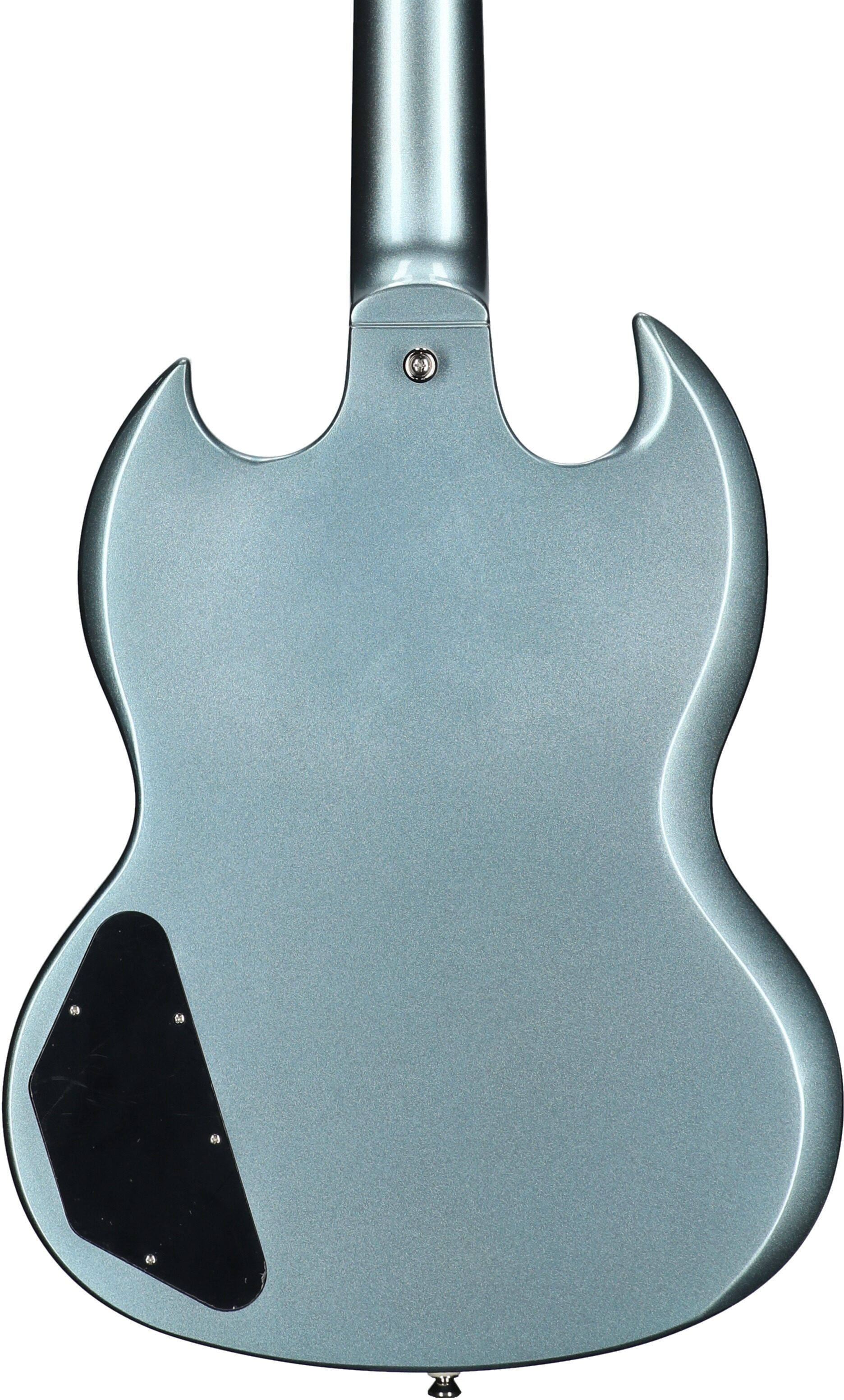 Epiphone Inspired by Gibson SG Standard Electric Guitar (with Gig Bag), Pelham Blue, Body Straight Back