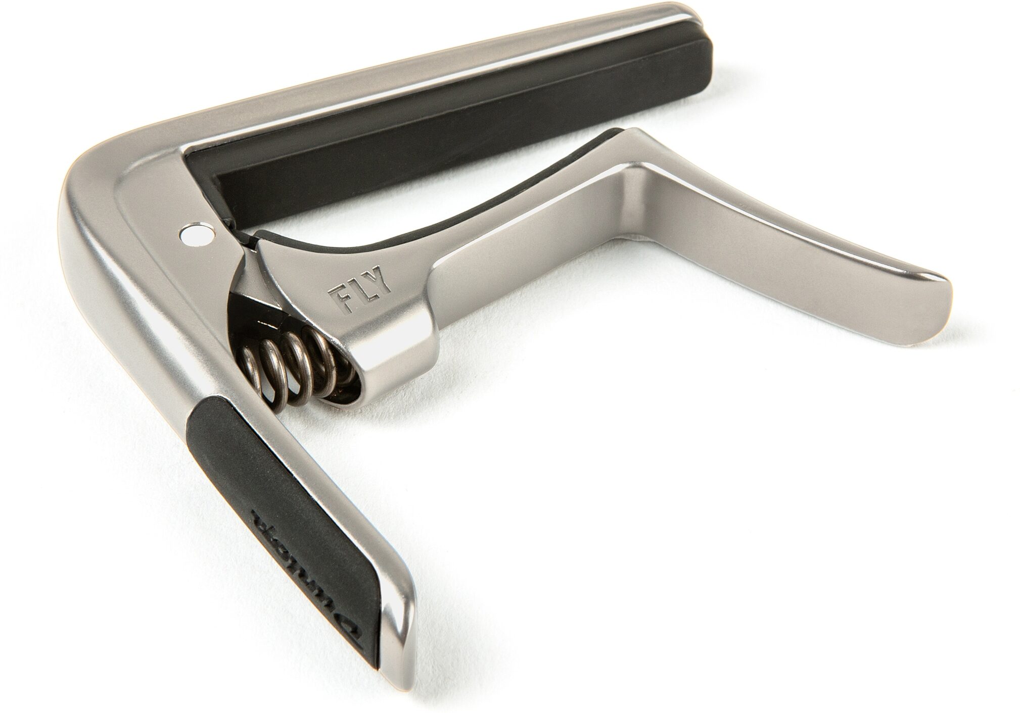 Dunlop 67FSC Trigger Fly Classical Guitar Capo, Satin Chrome, nolabel