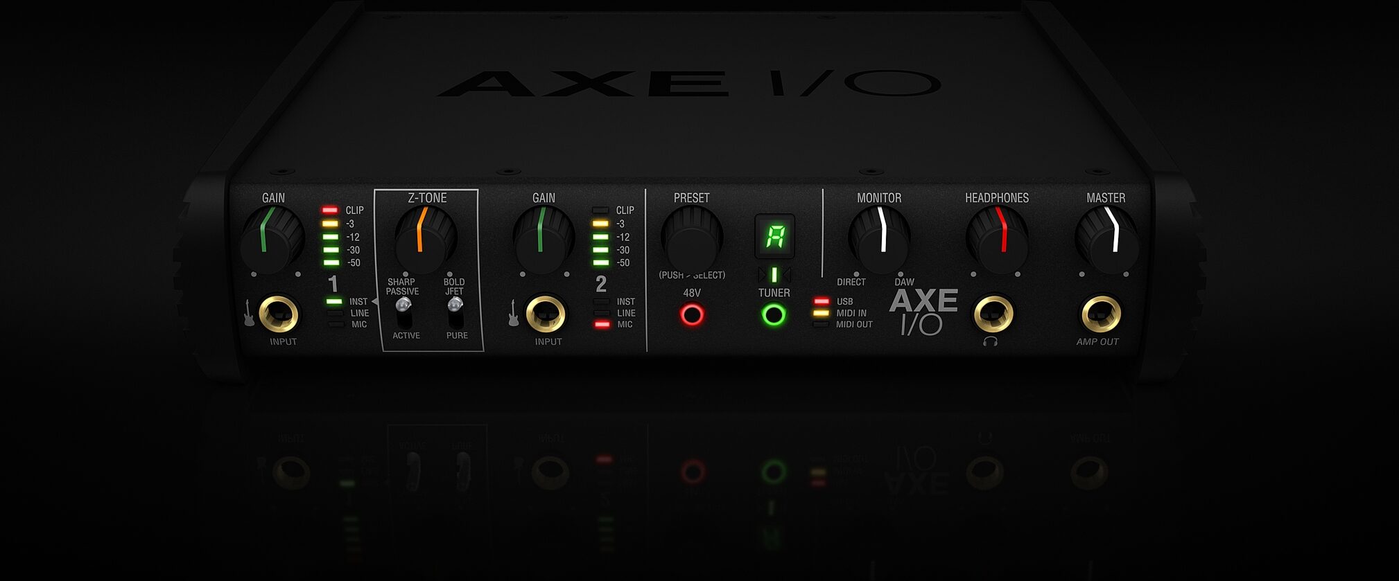 IK Multimedia AXE I/O Solo Compact Audio Interface - Sound Productions