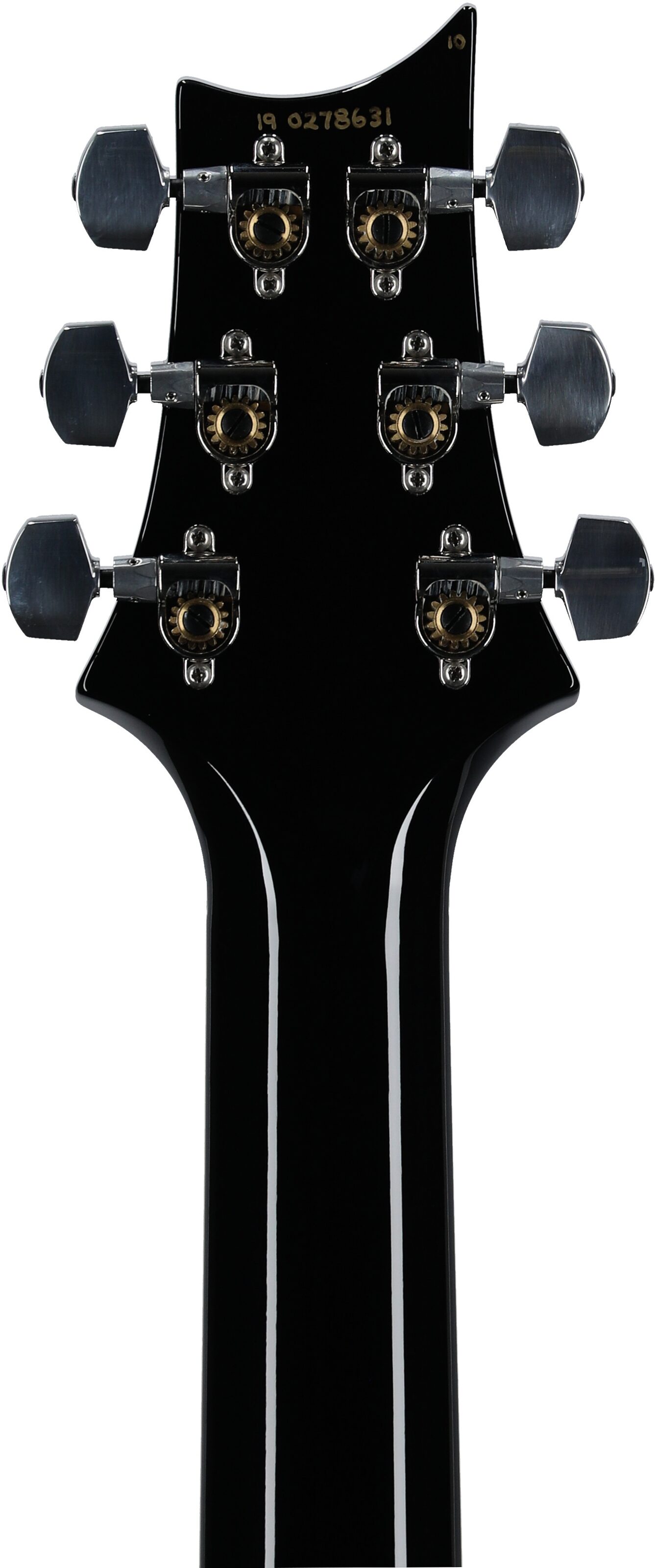 PRS Paul Reed Smith McCarty 594 Hollowbody II 10-Top Electric Guitar (with Case), Charcoal Burst, Serial Number 0278631, Headstock Straight Back