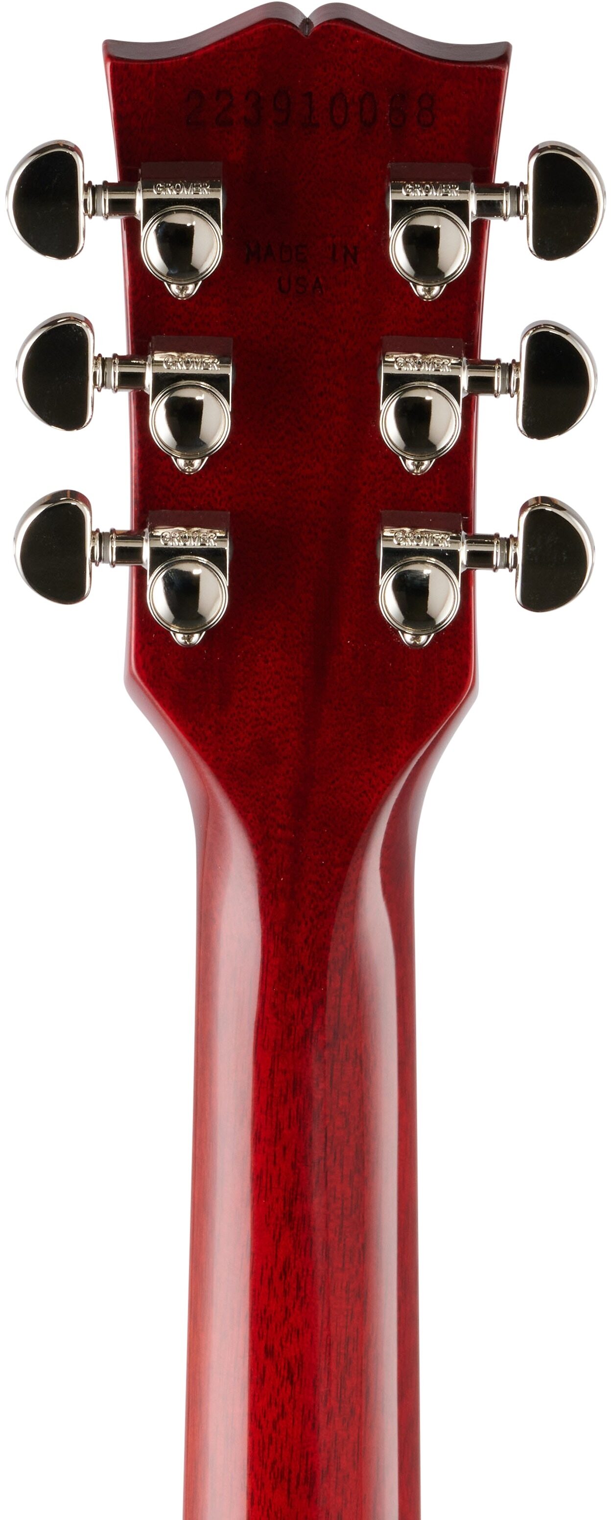 Gibson Les Paul Standard '60s Electric Guitar (with Case), Unburst, Serial Number 223910068, Headstock Straight Back