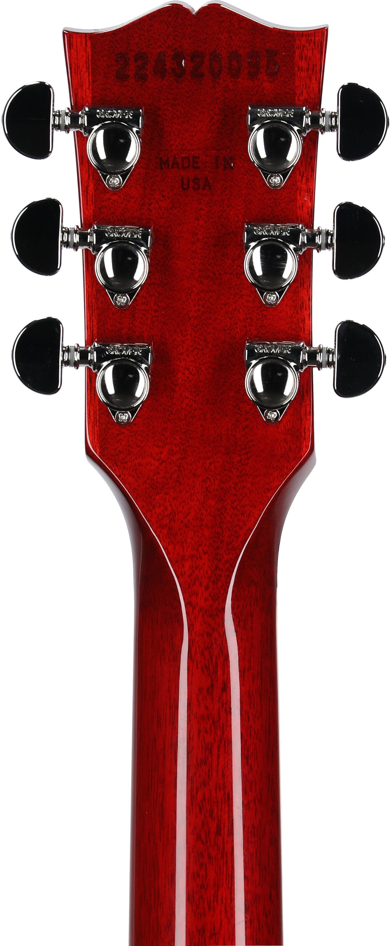 Gibson ES-339 Figured Electric Guitar (with Case), '60s Cherry, Serial Number 224320095, Headstock Straight Back