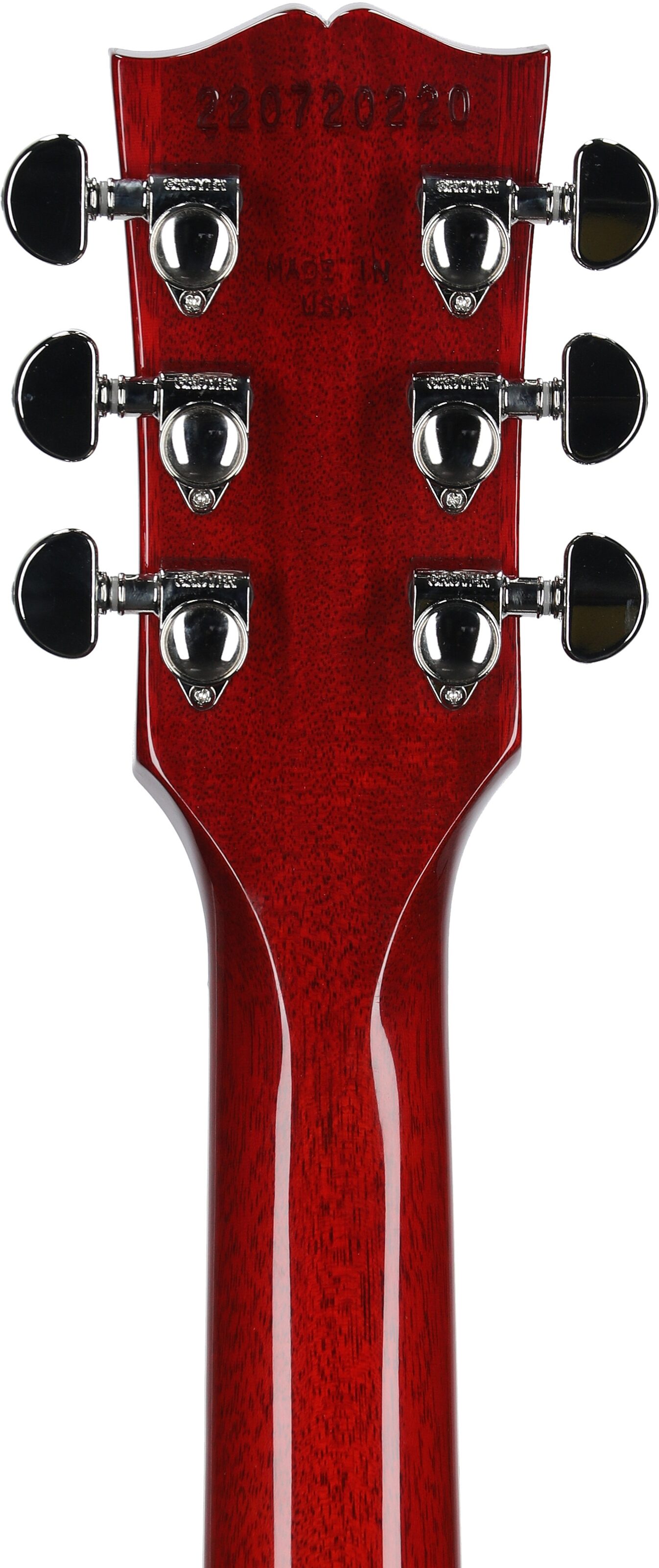 Gibson Les Paul Standard '60s Electric Guitar (with Case), Iced Tea, Serial Number 220720220, Headstock Straight Back