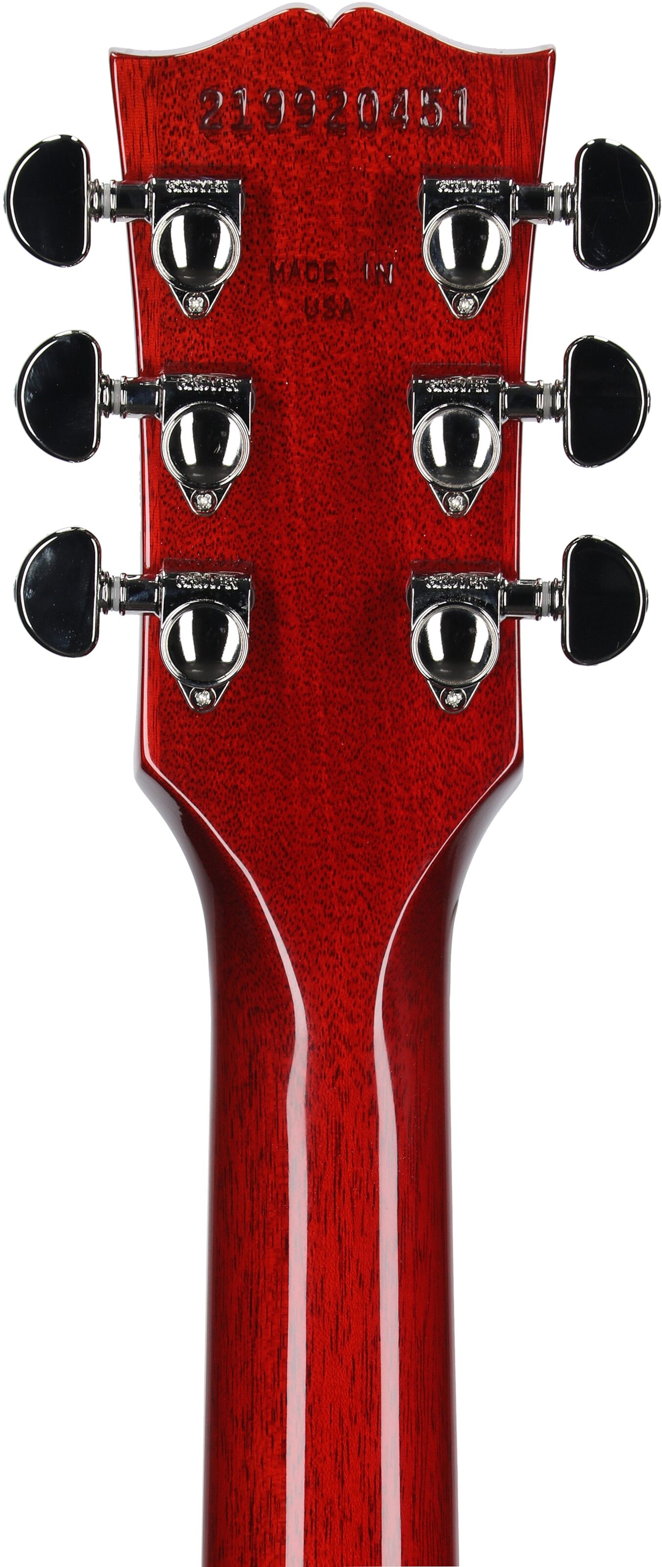 Gibson Exclusive Les Paul Standard '60s AAA Top Electric Guitar (with Case), Unburst, Serial Number 219920451, Headstock Straight Back