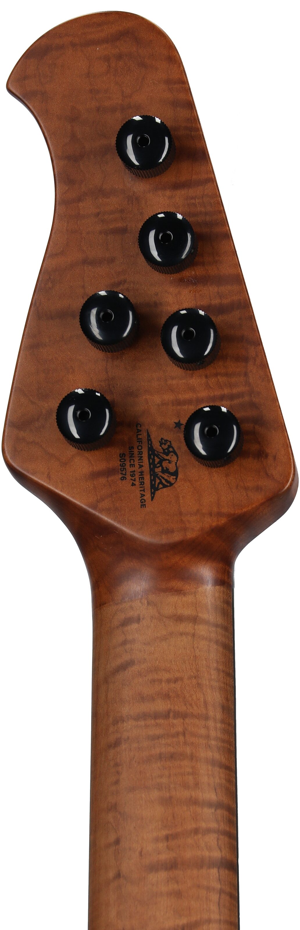 Ernie Ball Music Man Kaizen 6 Electric Guitar (with Case), Mint, Serial Number S09576, Headstock Straight Back