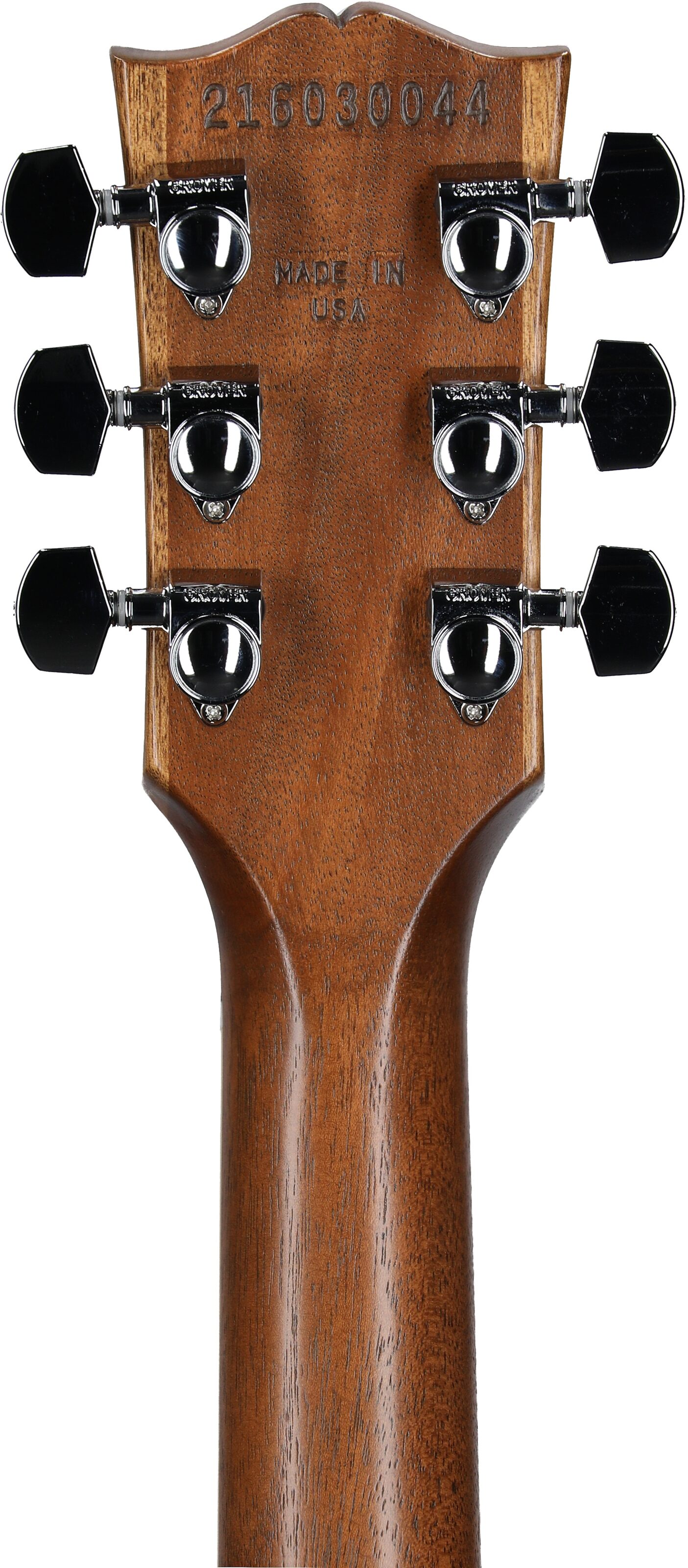 Gibson Kirk Hammett "Greeny" Les Paul Standard (with Case), Greeny Burst, Serial Number 216030044, Headstock Straight Back