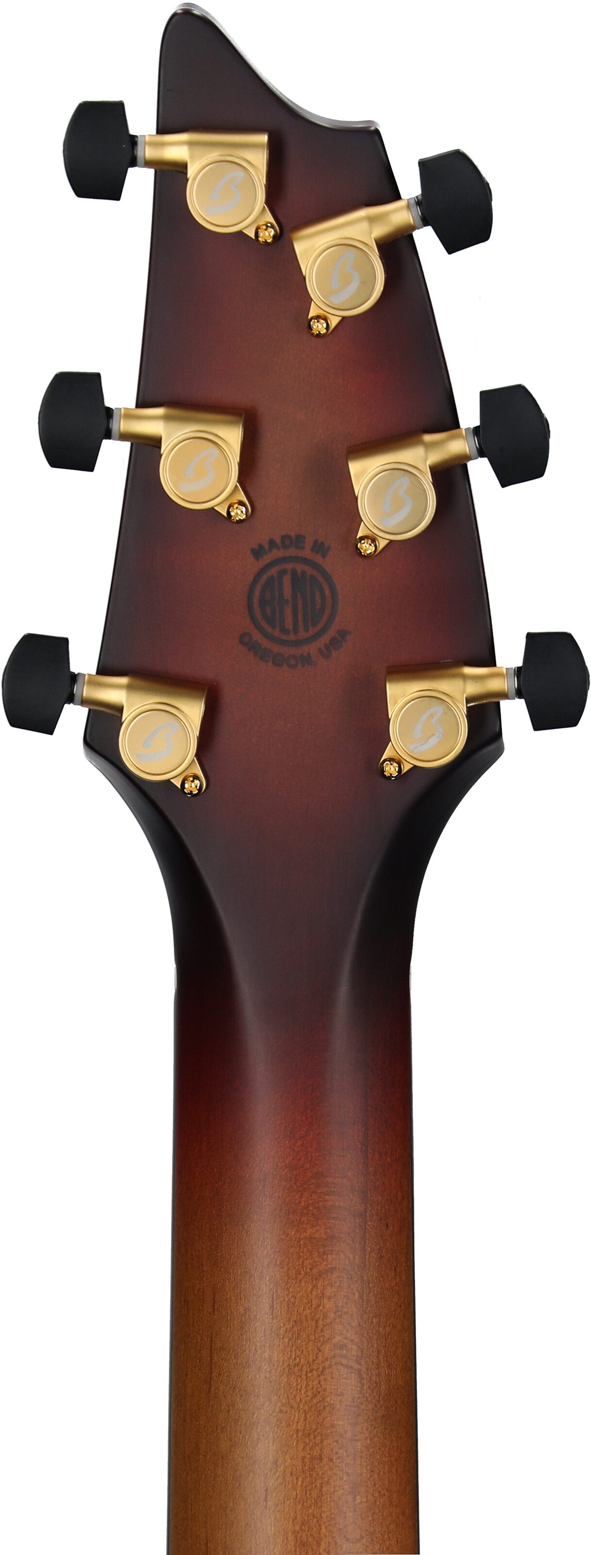 Breedlove Oregon Limited Edition Concert CE Acoustic Guitar (with Case), Old Fashioned, Serial Number 29001, Headstock Straight Back