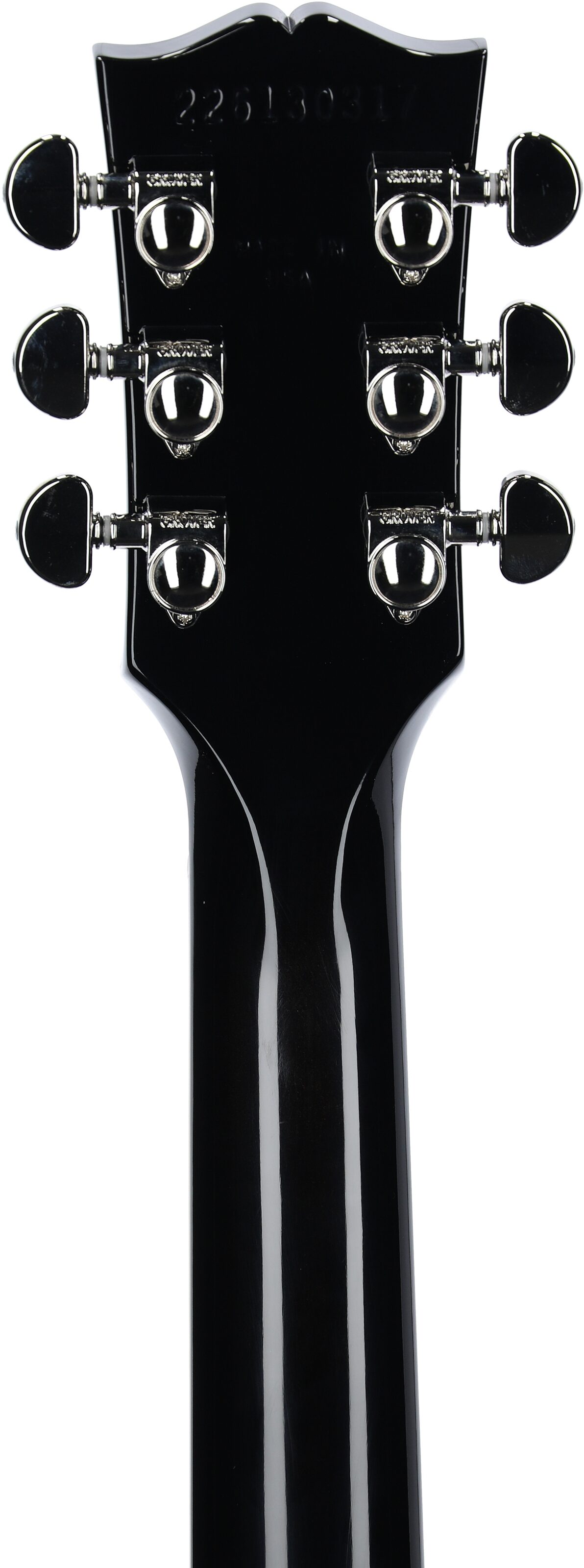 Gibson Exclusive Les Paul Standard '60s AAA Top Electric Guitar (with Case), Fireburst, Serial Number 226130317, Headstock Straight Back