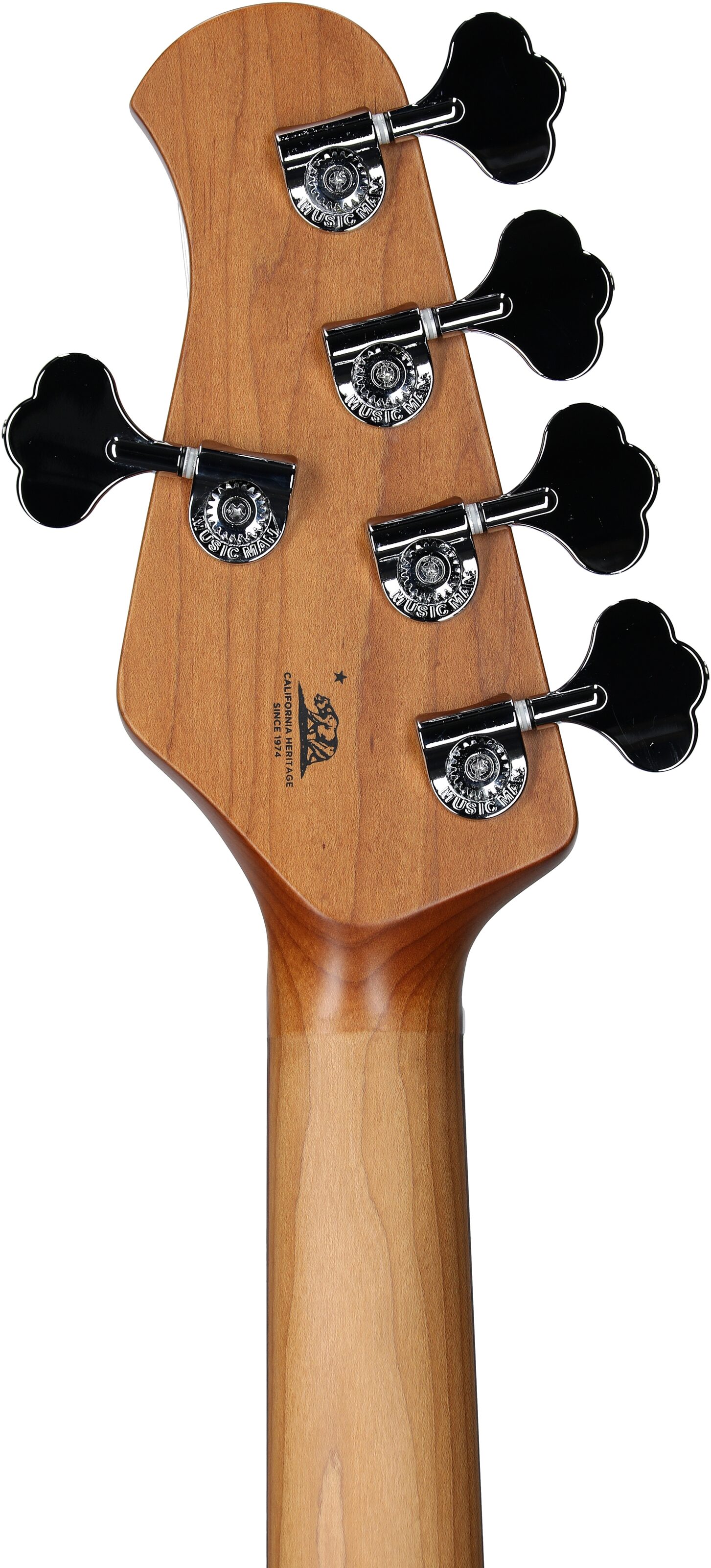 Ernie Ball Music Man StingRay 5 Special Electric Bass, 5-String (with Case), Purple Sunset, Serial Number K03575, Headstock Straight Back