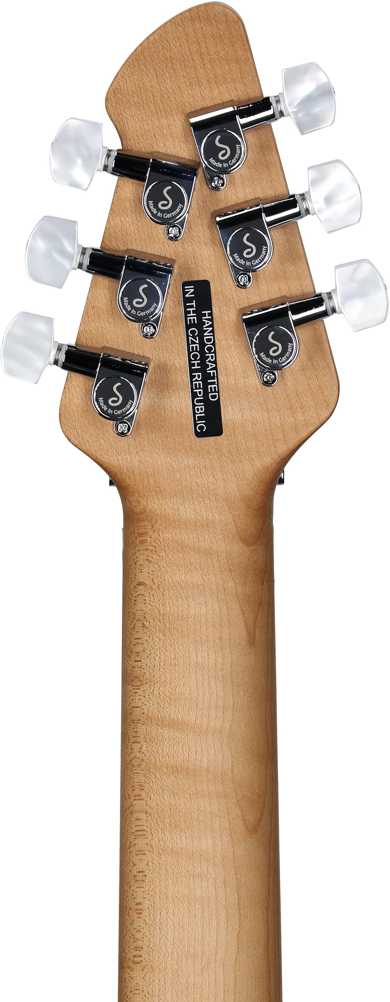 Peavey HP 2 Electric Guitar (with Case), Transparent Black, Serial Number 0ARCEC2000988, Headstock Straight Back