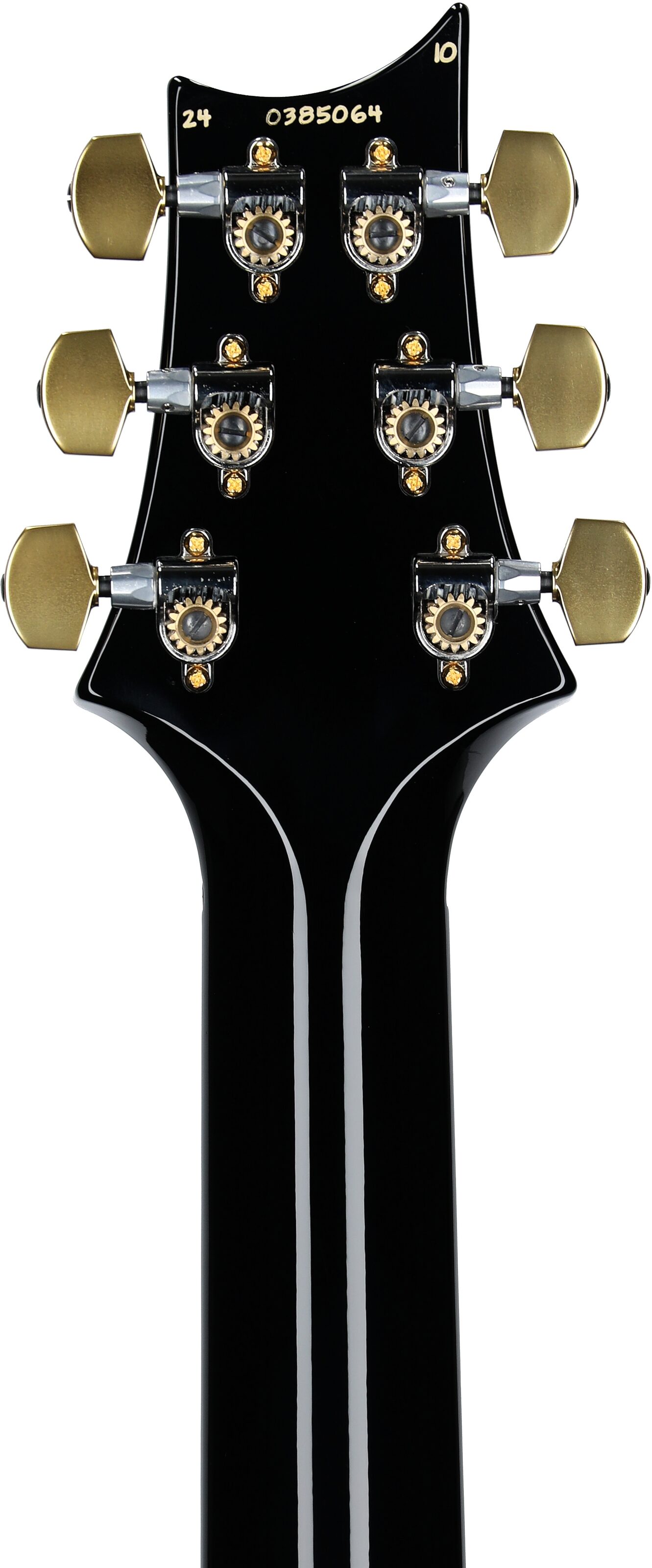 PRS Paul Reed Smith Tremonti Tremolo 10-Top Electric Guitar (with Case), Charcoal Contour Burst, Serial Number 0385064, Headstock Straight Back