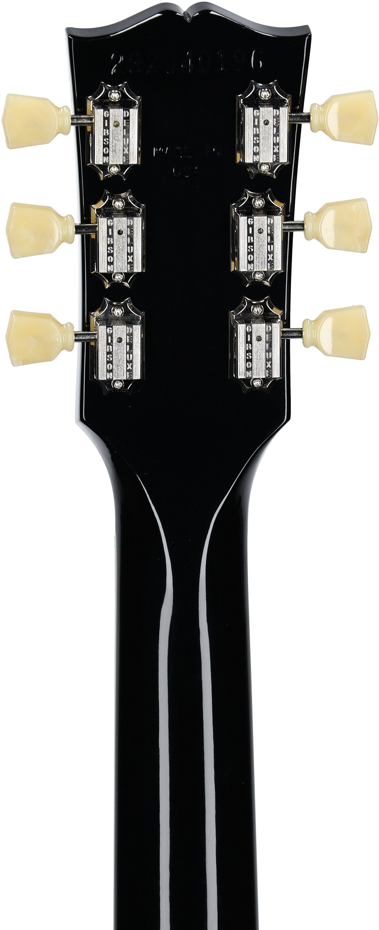 Gibson ES-335 Figured Electric Guitar (with Case), Blood Moon Burst, Serial Number 232040196, Headstock Straight Back