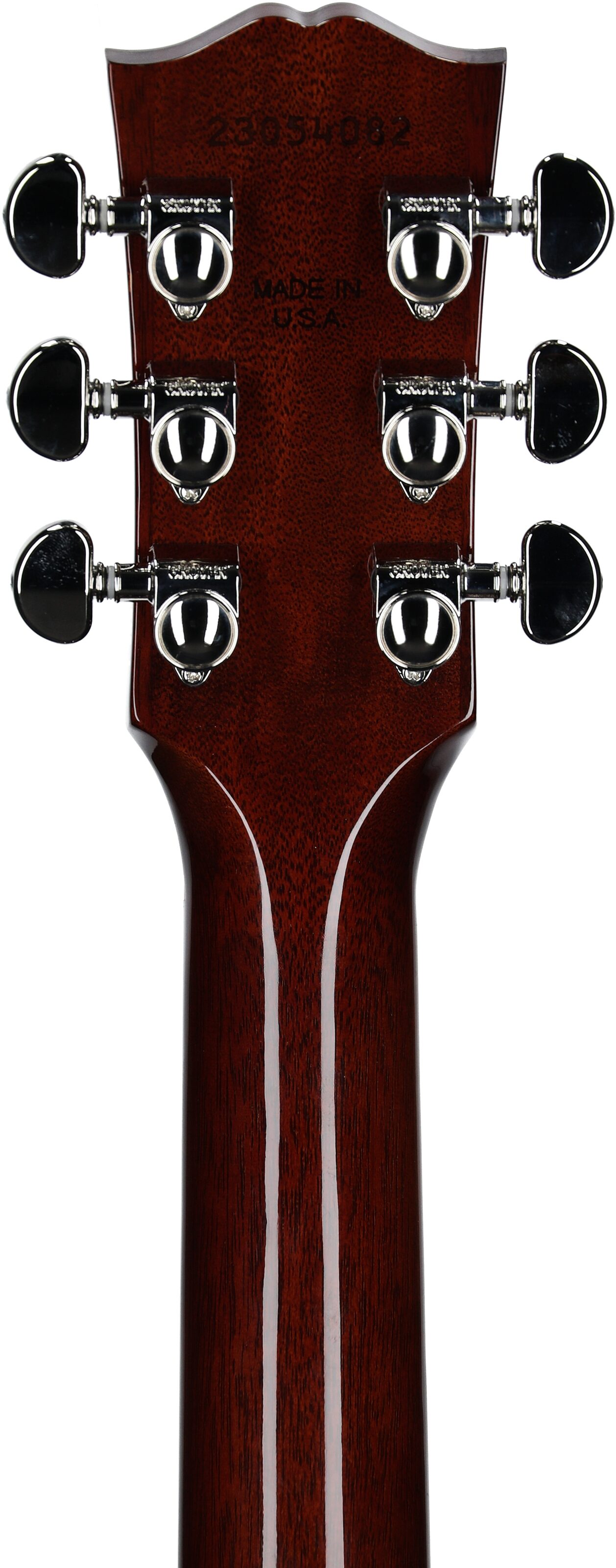 Gibson Limited Edition J-45 Standard Acoustic-Electric Guitar (with Case), Honey Burst, Serial Number 23054082, Headstock Straight Back