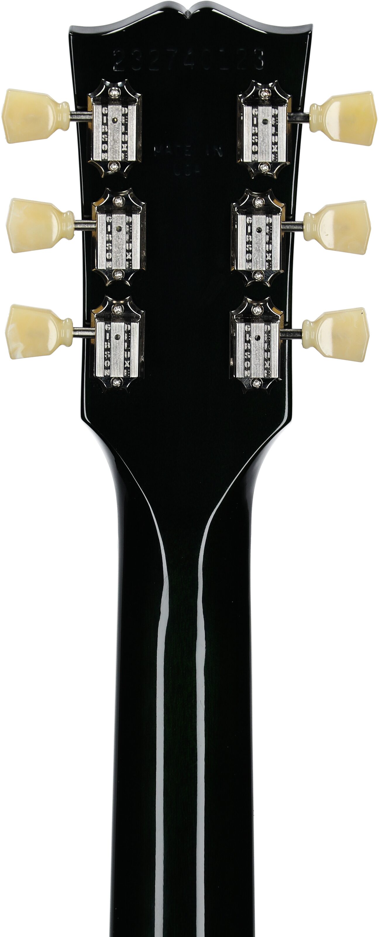 Gibson ES-335 Electric Guitar (with Case), Spearmint, Serial Number 232740123, Headstock Straight Back