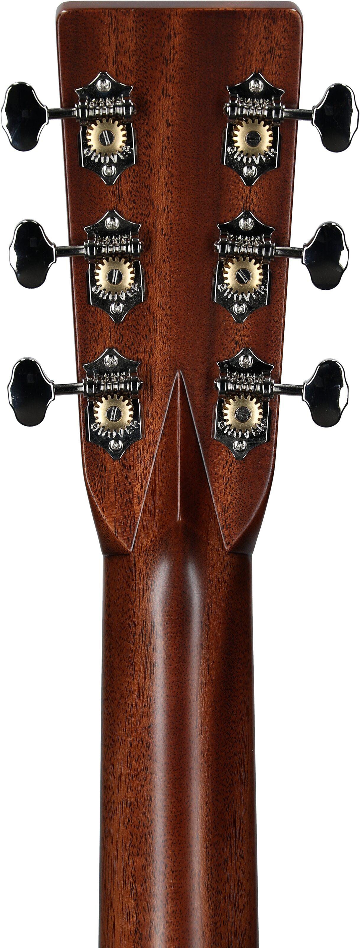 Martin HD-28E LRB Acoustic-Electric Guitar (with Case), Natural, Serial Number M2919057, Headstock Straight Back